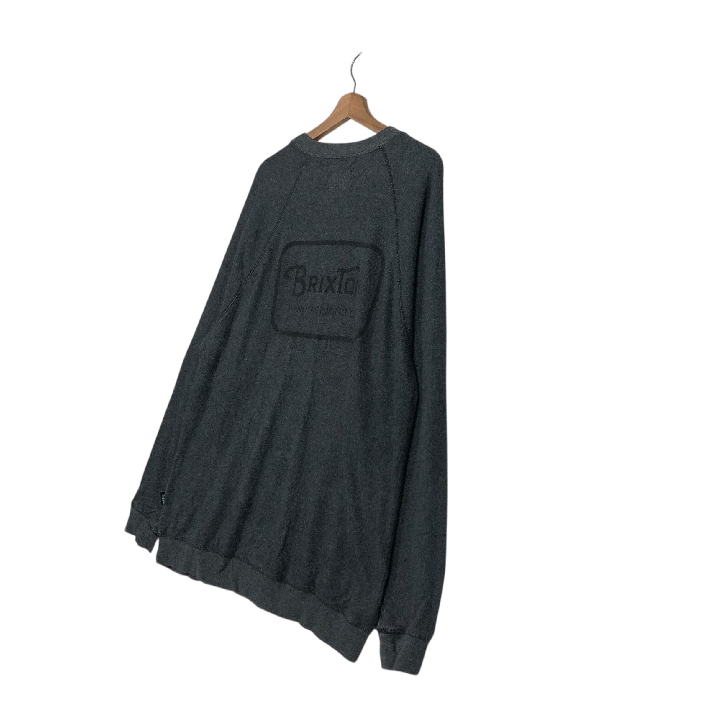 Japanese Brand 📌Vintage Sweatshirt Brixton Box Logo Issey Miyake Size US XL / EU 56 / 4 - 11 Thumbnail