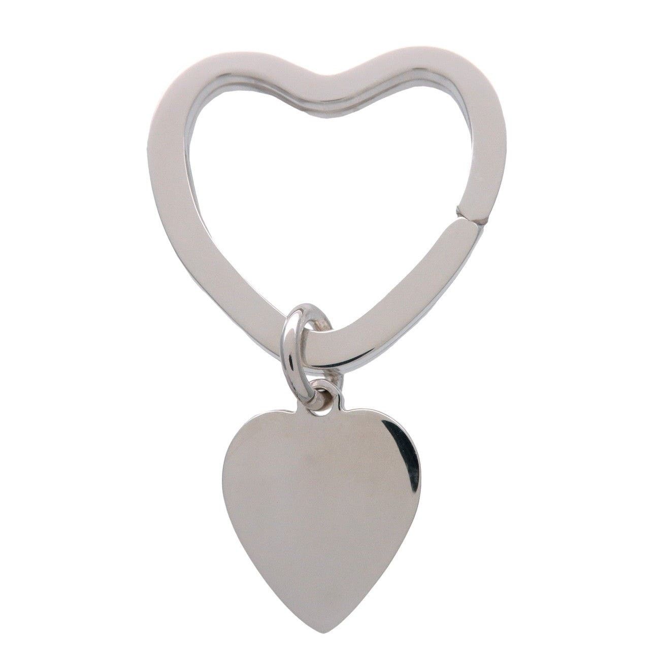 Tiffany & Co. Tiffany & Co. Heart Key Ring Sterling Silver Size ONE SIZE - 1 Thumbnail