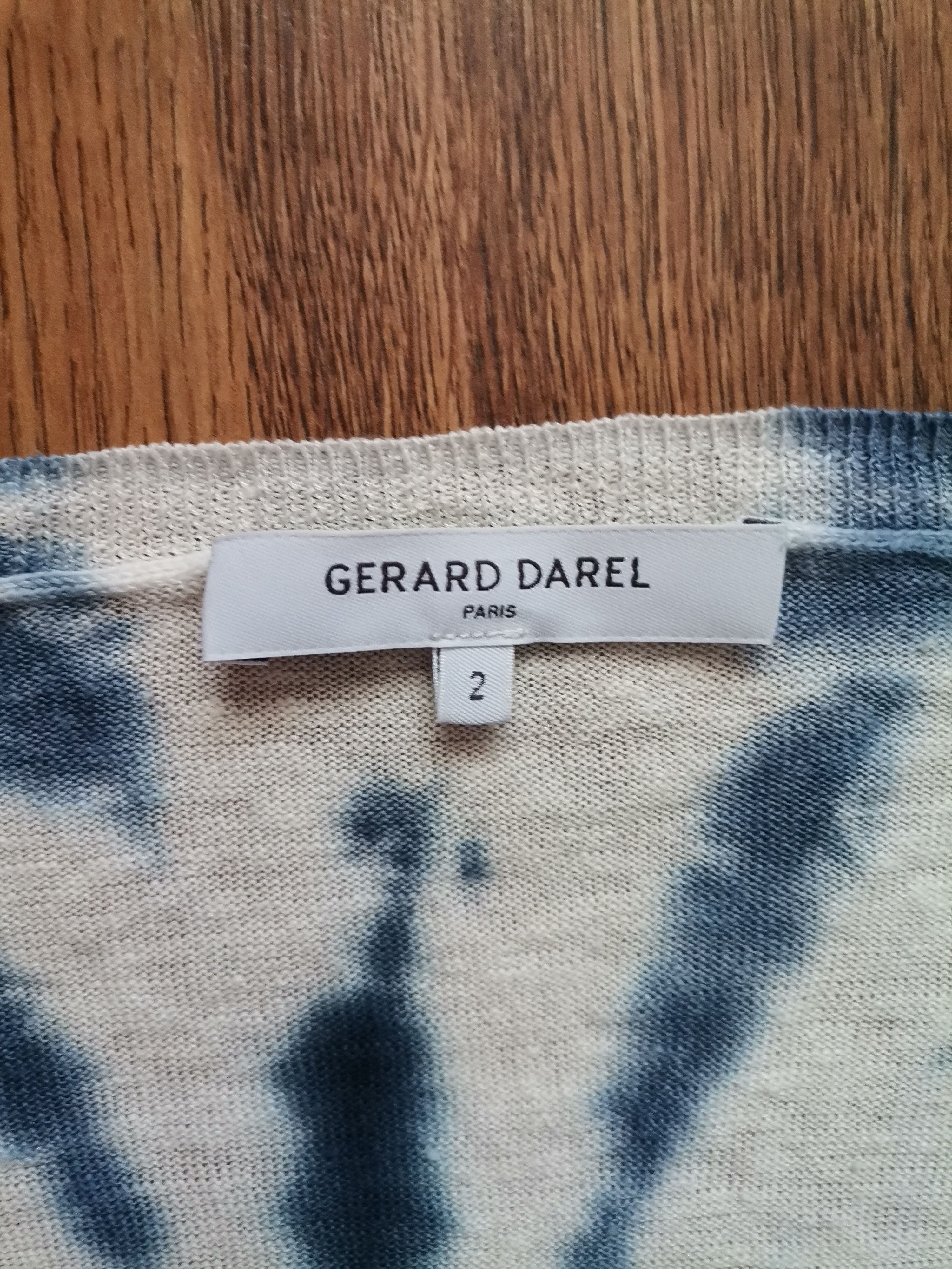 Gerard Darel Gerard Darel Women's Tie Dye Blouse Size M / US 6-8 / IT 42-44 - 2 Thumbnail
