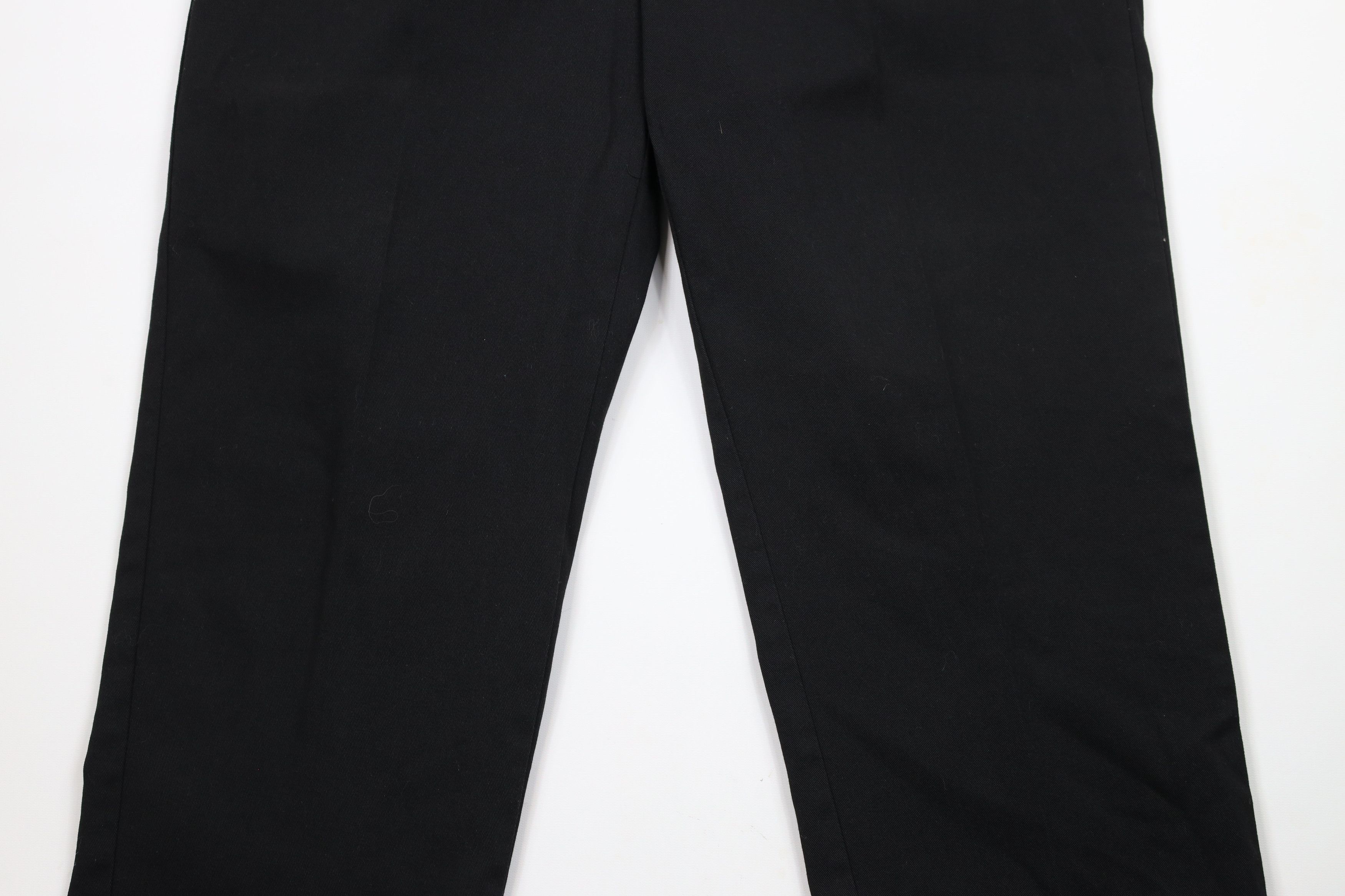 Dickies × Vintage Vintage 70s Dickies Wide Leg Mechanic Work Pants Black USA Size US 38 / EU 54 - 3 Thumbnail