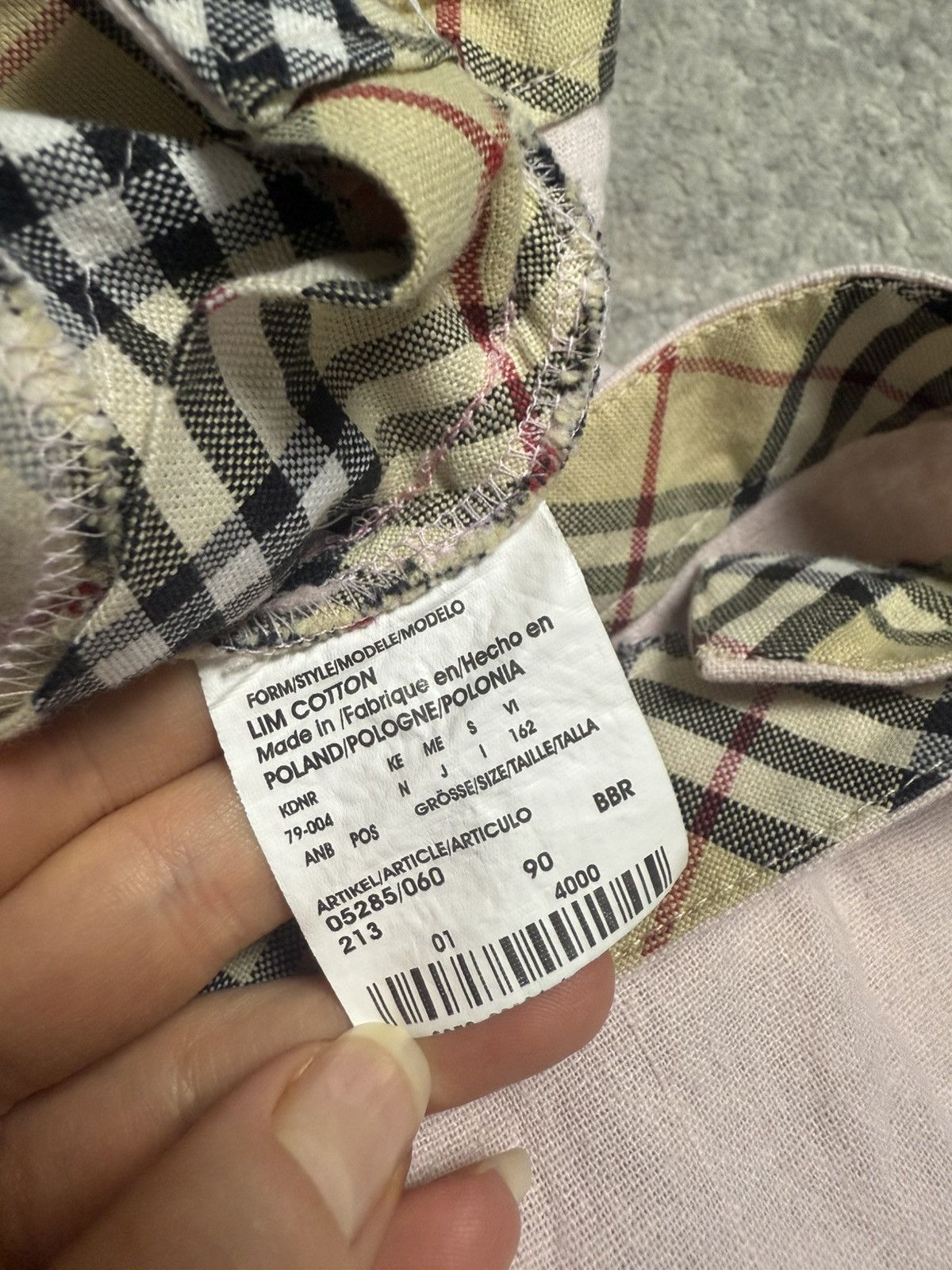 Burberry Wide leg trousers Burberry middle waist pink Size 34" / US 12 / IT 48 - 7 Thumbnail