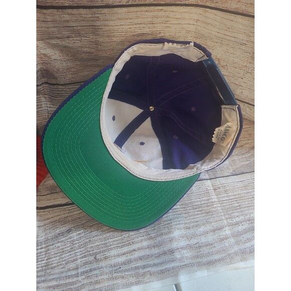 American Needle Vtg Minnesota Vikings Ann co snapback hat Split bar Size ONE SIZE - 8 Thumbnail