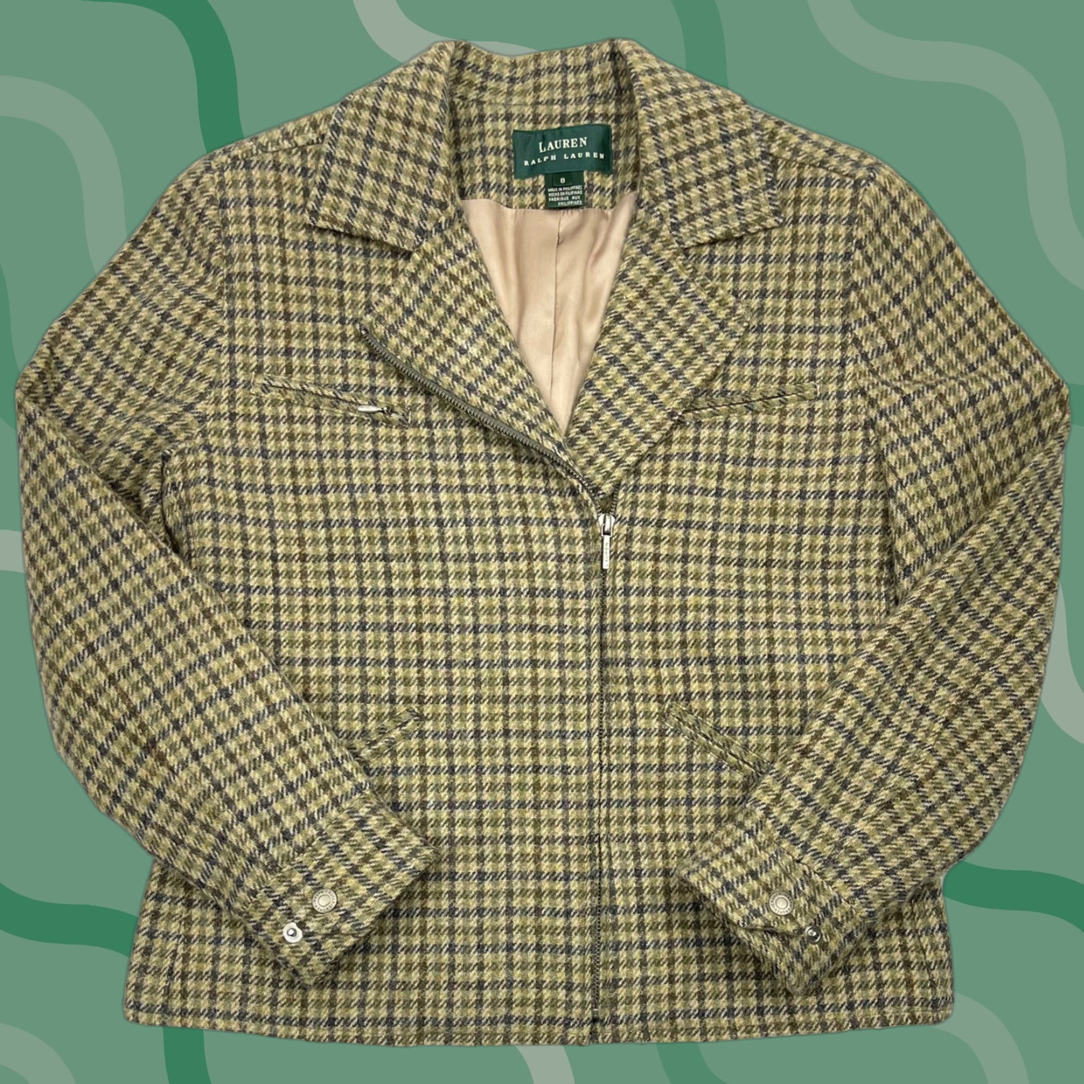 Ralph Lauren Ralph Lauren Womens Wool Equestrian Jacket Sport Coat Full Zip Work Riding Sz 8 Size M / US 6-8 / IT 42-44 - 1 Thumbnail