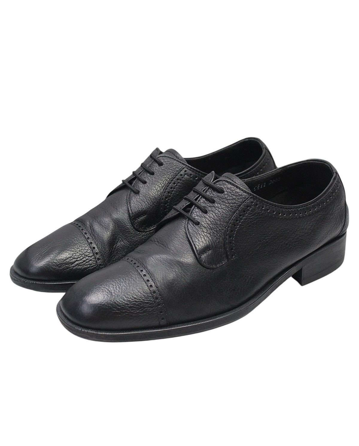 Balenciaga SS2011 BALENCIAGA CLASSIC GRAIN LEATHER CAPTOE OXFORDS Size US 6 / EU 39 - 1 Thumbnail