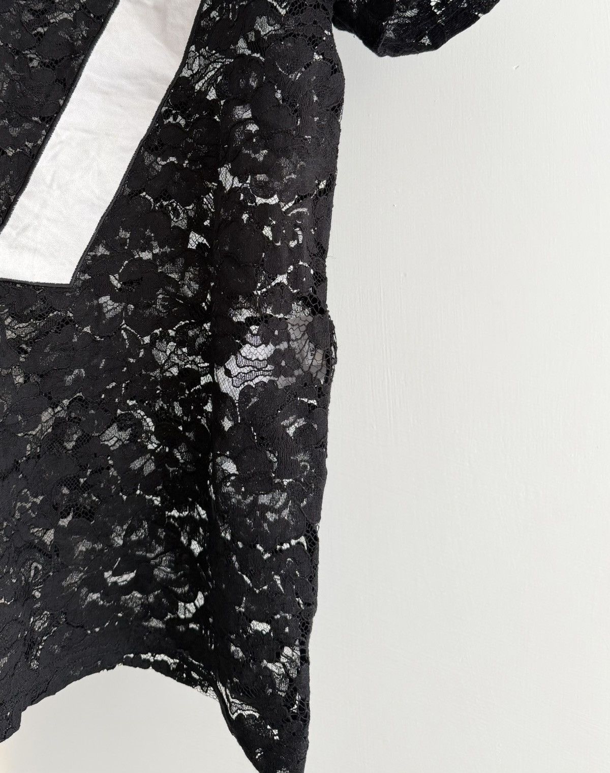 Givenchy Givenchy Lace Jersey T-Shirt Size XXS / US 00 / IT 34 - 4 Thumbnail