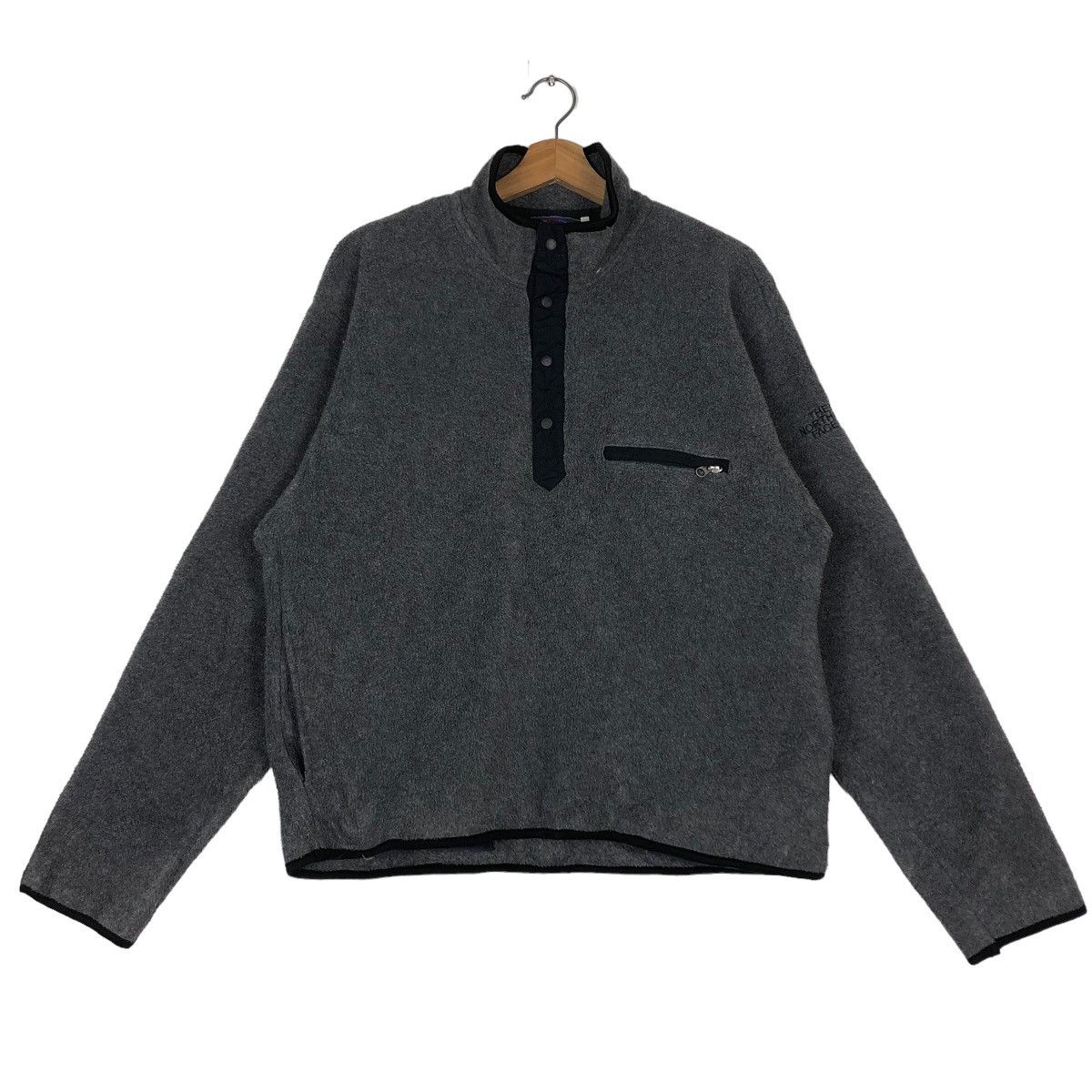 The North Face 🔥Vintage Anorak Fleece Jacket The North Face Pull Over Size US L / EU 52-54 / 3 - 1 Thumbnail