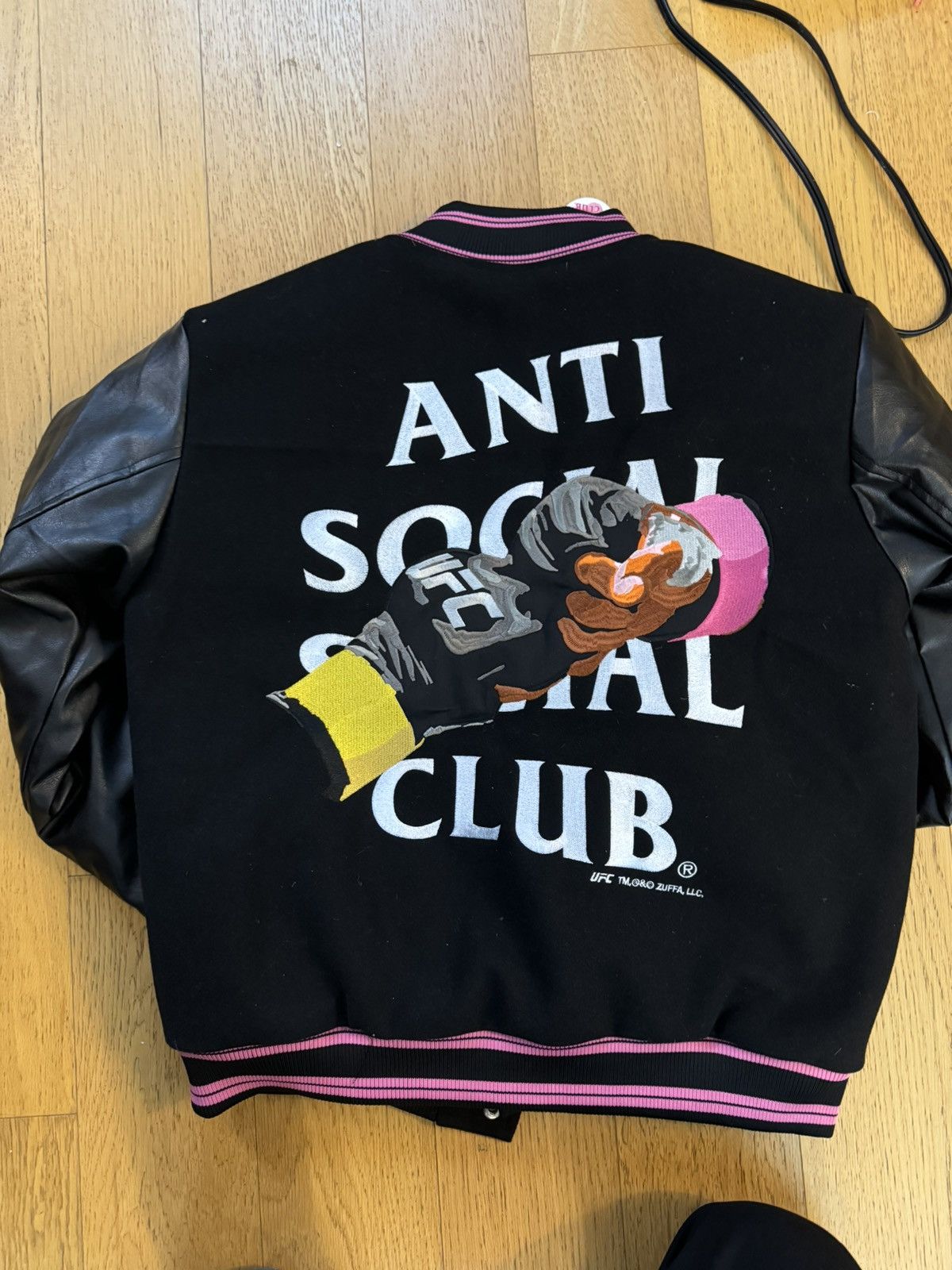 Anti Social Social Club × UFC Anti Social Social Club ASSC x UFC varsity jacket Size US S / EU 44-46 / 1 - 2 Thumbnail