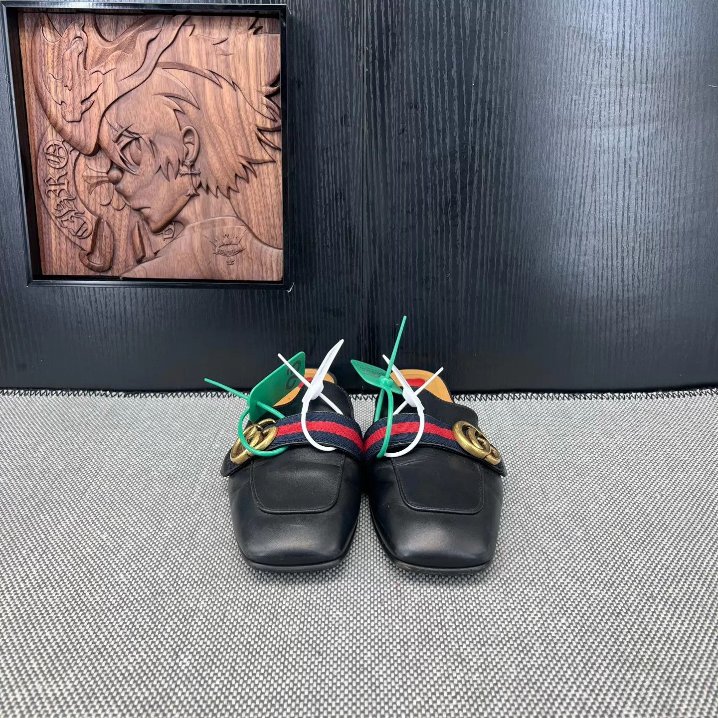 Gucci Gucci Princetown Black Slippers 38 Boxed Size US 7.5 / IT 37.5 - 4 Thumbnail