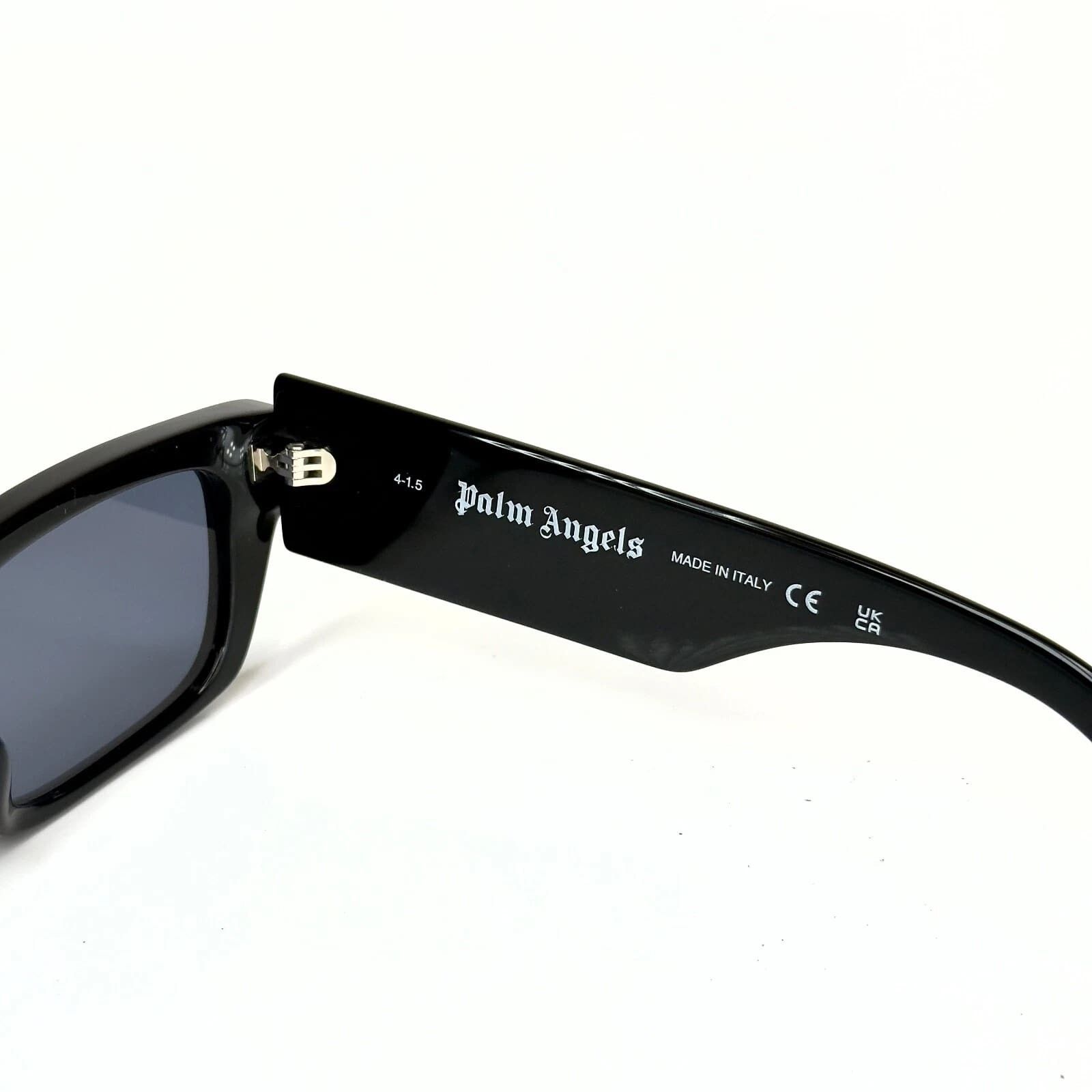 Palm Angels PALM ANGELS PERI002 002 PALM Black Blue Geometric Sunglass Size ONE SIZE - 3 Thumbnail