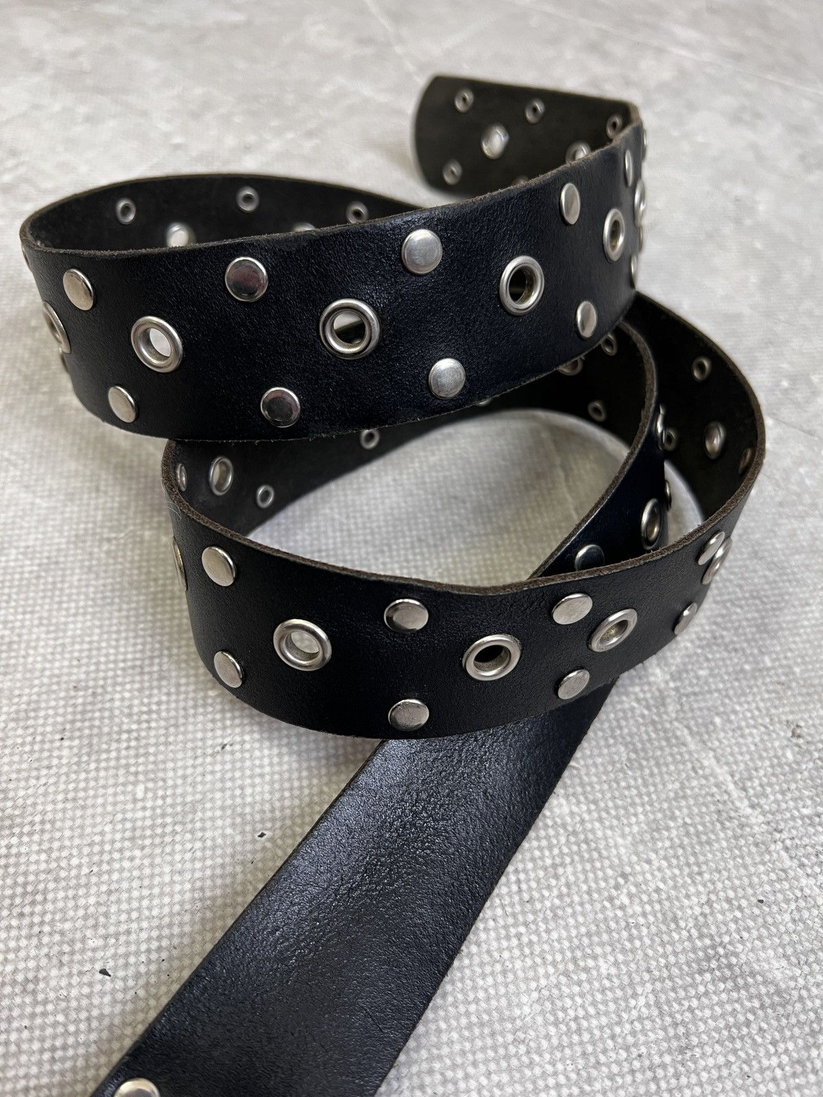 Hysteric Glamour Leather Belt Metal Hysteric Glamour Style Y2K Size ONE SIZE - 8 Thumbnail