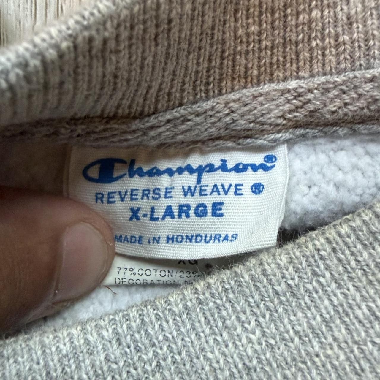 Champion 90s YALE Champion Reverse Weave navy grey crewneck Size US XL / EU 56 / 4 - 3 Thumbnail
