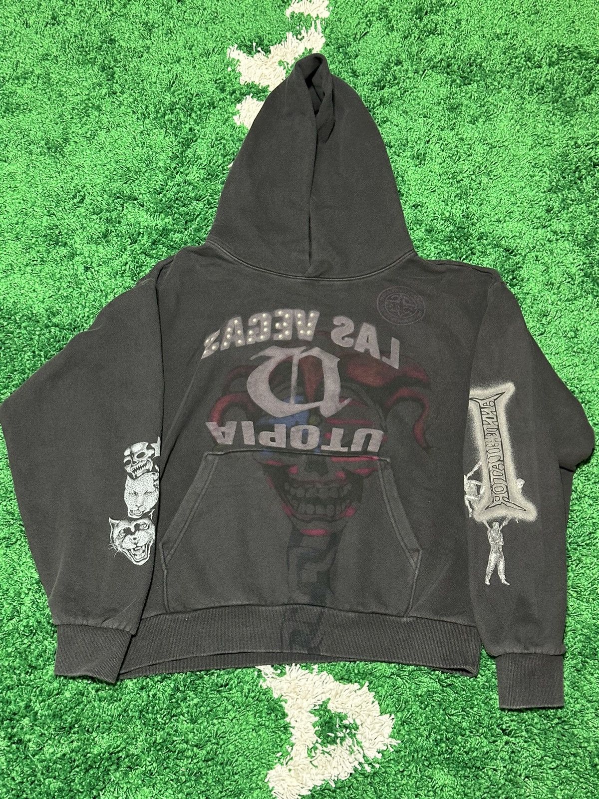 Travis Scott★Utopia Annihilator フーディー パーカー 送関込 Streetwear × Travis Scott Travis Scott Road to Utopia Las