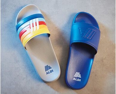 Other 🇦🇺ALDI STORE RELEASE Limited Edition Men’s Slides Size US 9 / EU 42 - 2 Thumbnail