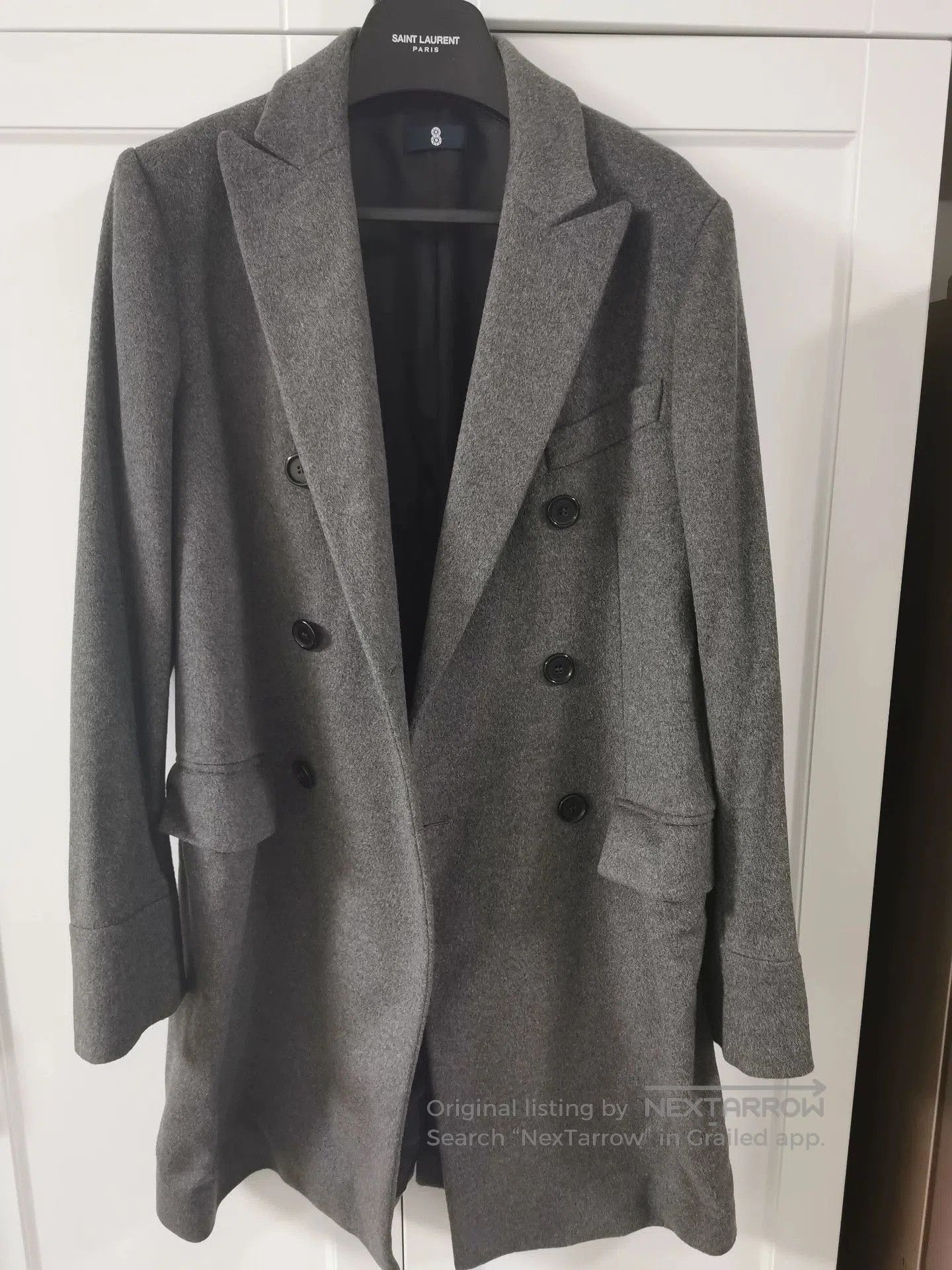 Brunello Cucinelli Italian Wool Coat from Niche Brand. Size US S / EU 44-46 / 1 - 1 Thumbnail