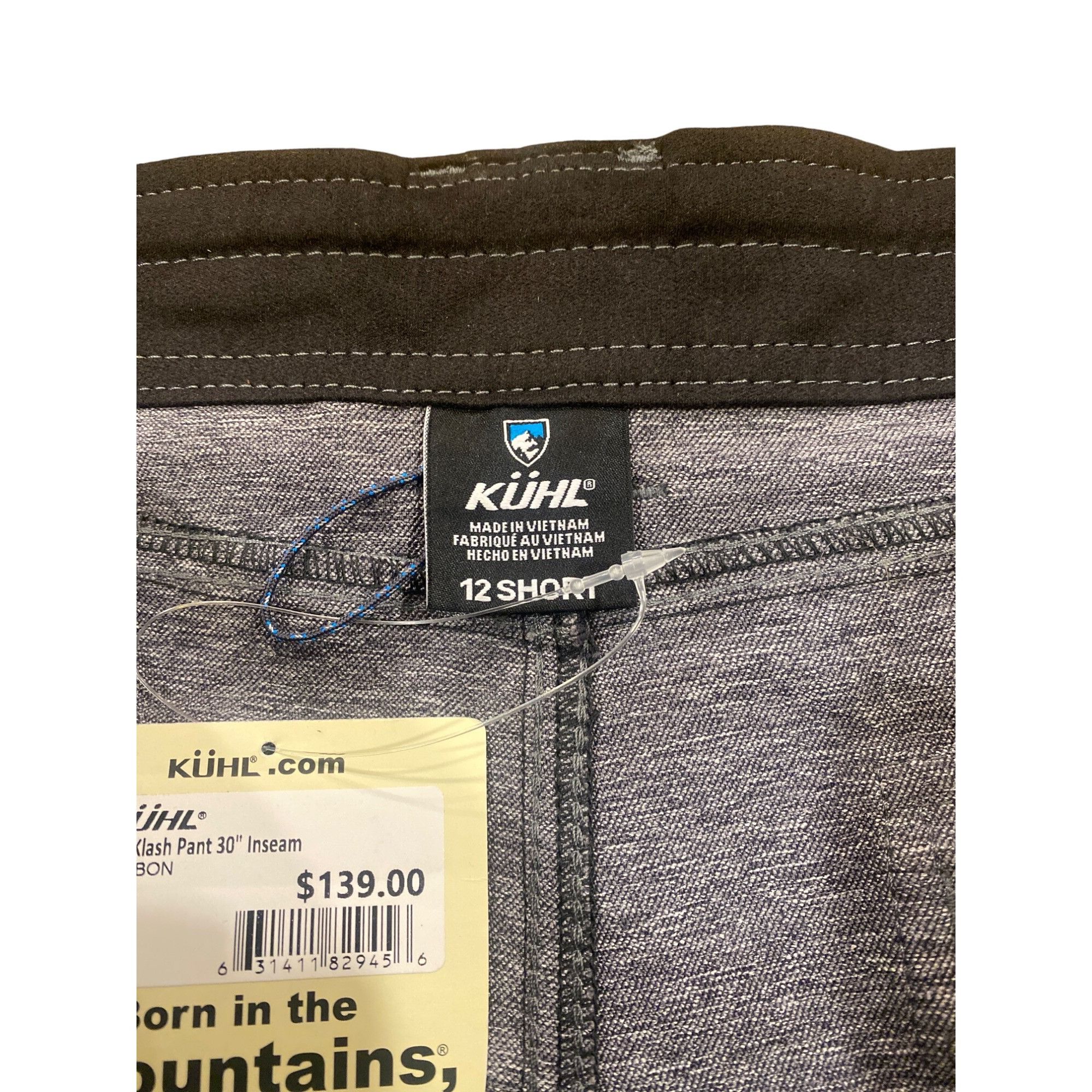Kuhl NWT Kuhl Klash Softshell Pants Size 12 Short Gray MSRP$139 W Size 34" / US 12 / IT 48 - 10 Thumbnail