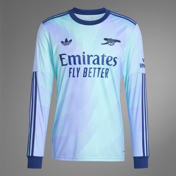 Adidas Adidas Arsenal 24/25 Long Sleeve Third Jersey Size US L / EU 52-54 / 3 - 1 Thumbnail
