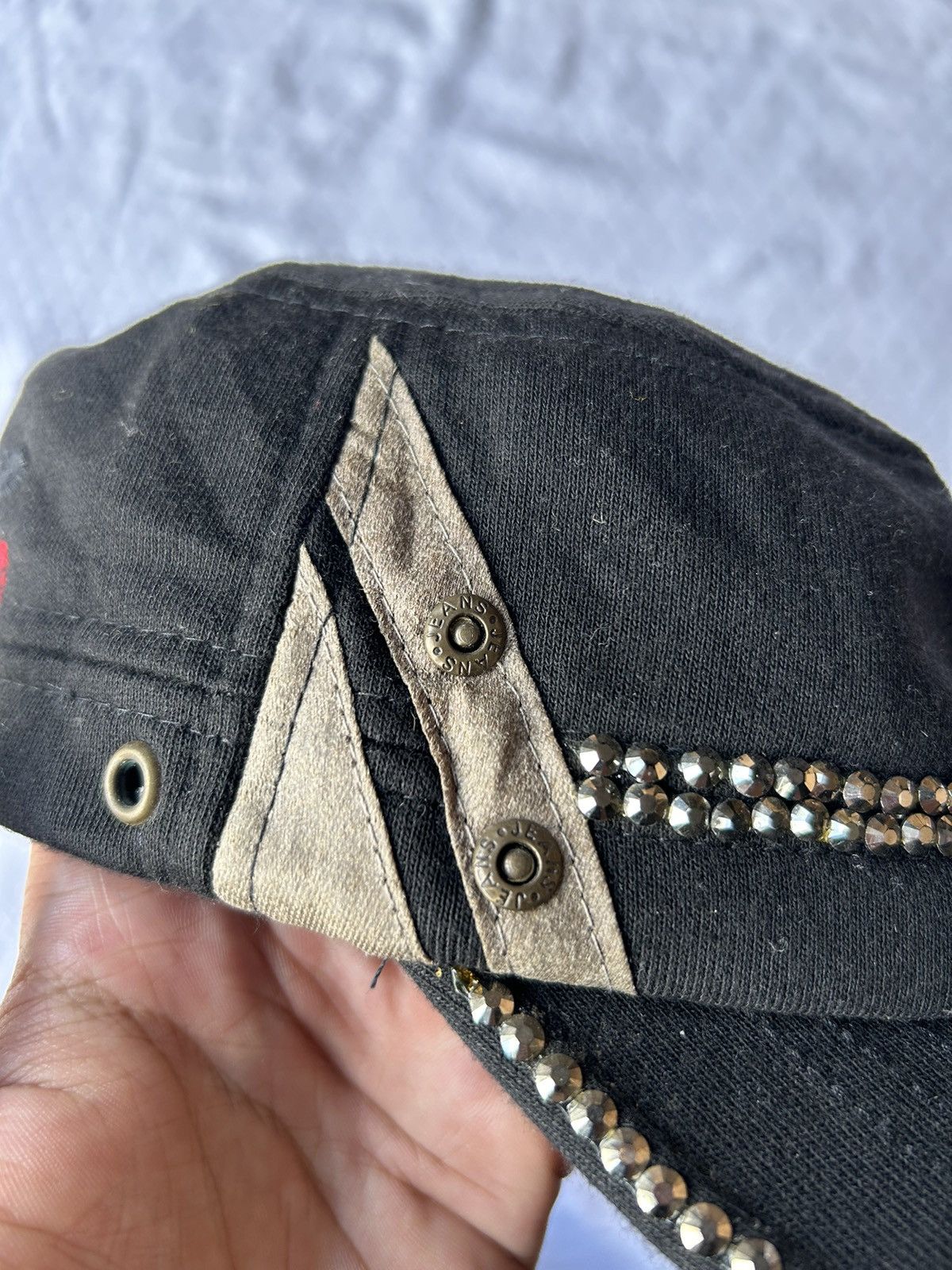 Japanese Brand 💸BINDINGOFFER💸The Spirit Of Venture Studded Gothic Hats Size ONE SIZE - 6 Thumbnail