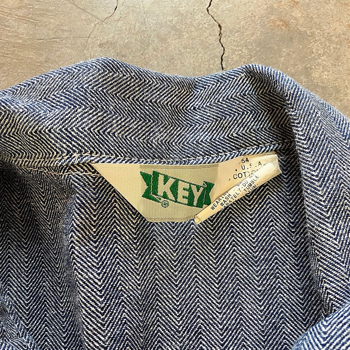 Vintage Vintage Key Coveralls Size US XL / EU 56 / 4 - 5 Thumbnail