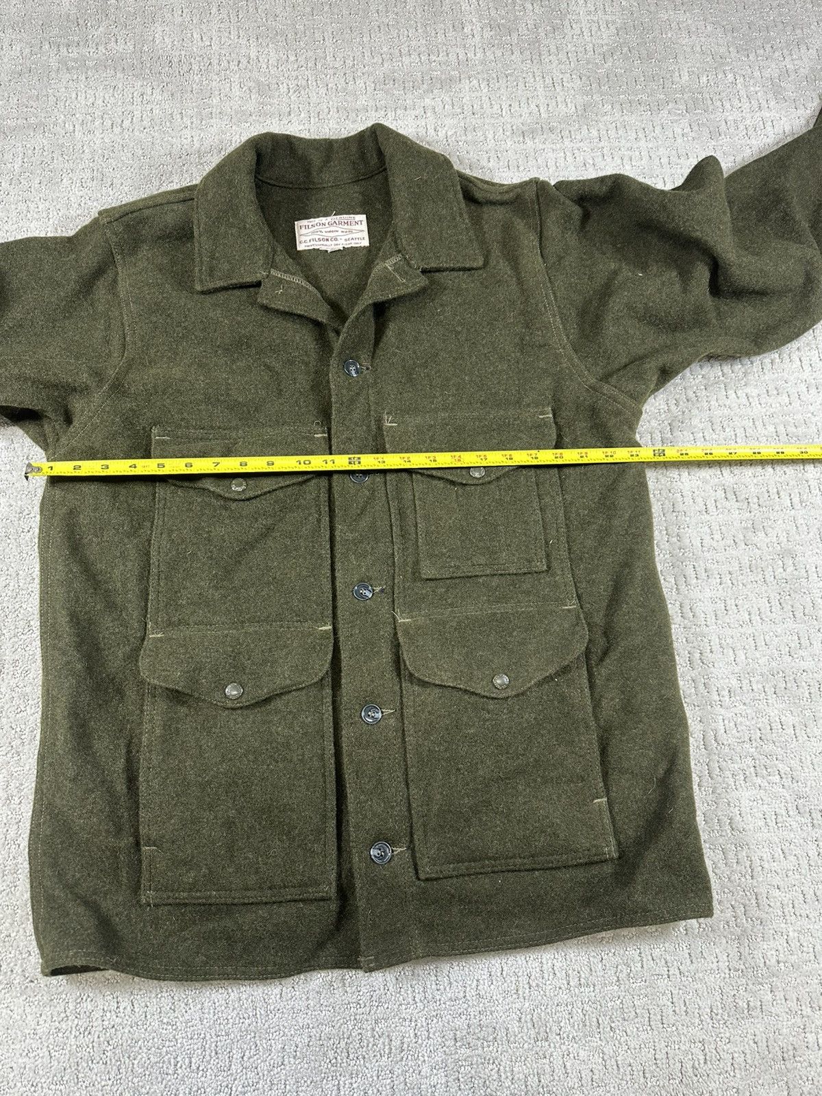 Filson Vintage 1960’s Filson Wool Hunting Jacket Size US L / EU 52-54 / 3 - 4 Thumbnail