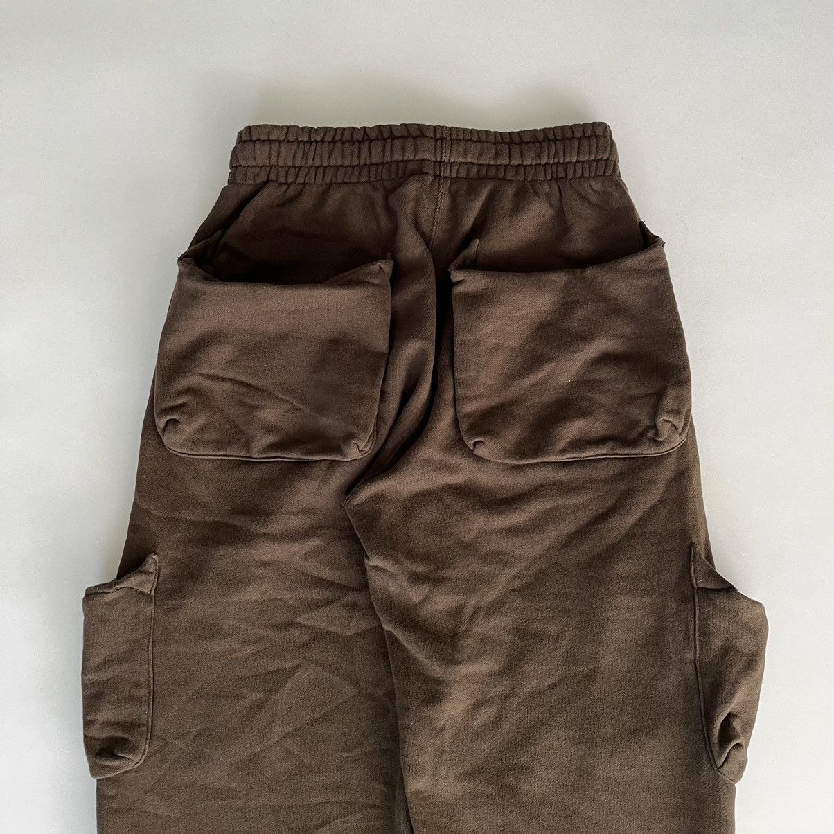 Number (N)ine Number (N)ine SS05 Nightcrawler 3D Cargo Pocket Sweatpants Size US 29 - 5 Thumbnail