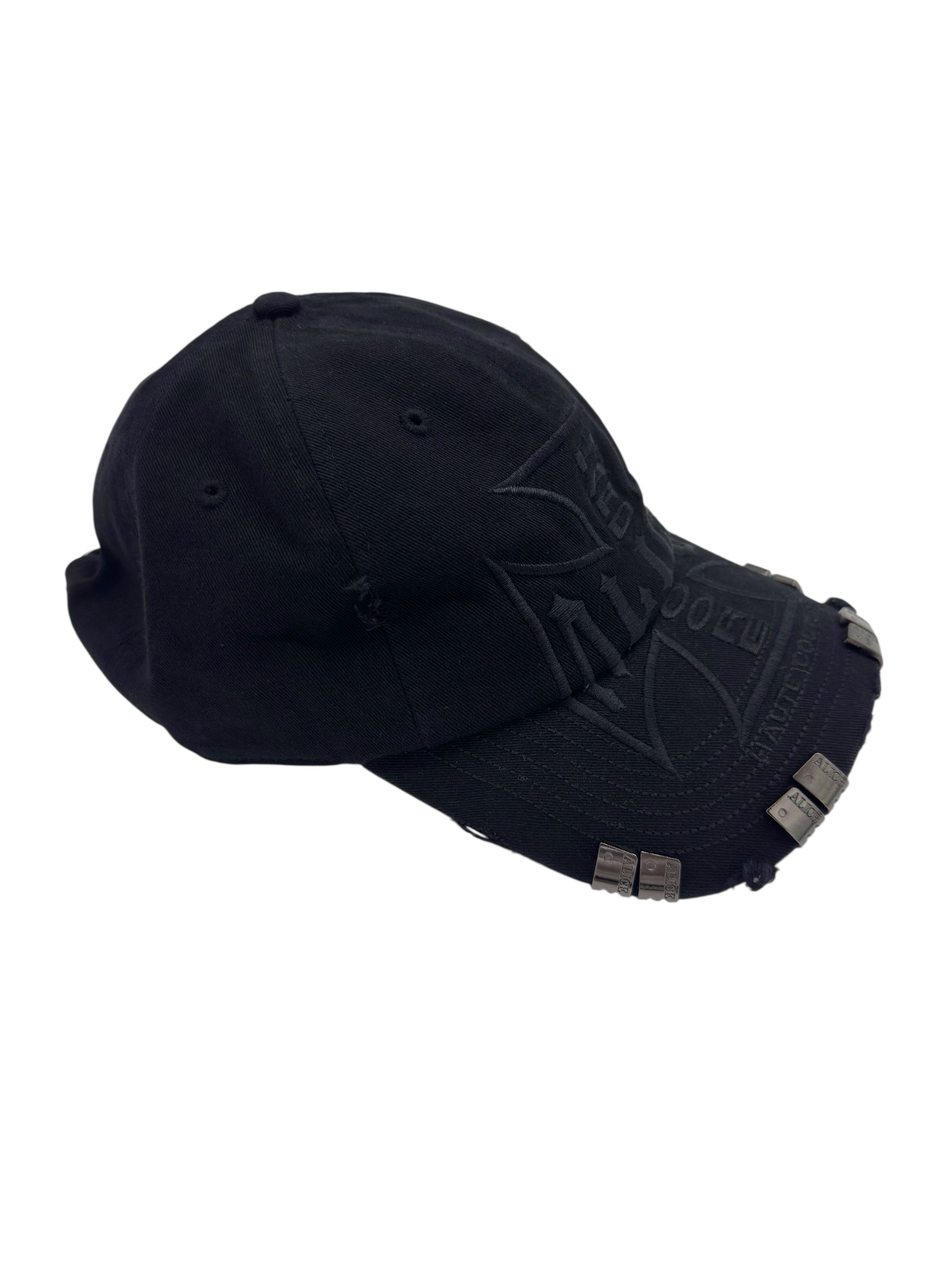 Alice Hollywood MOTO COUTURE CAP (BLACK/BLACK) | Grailed