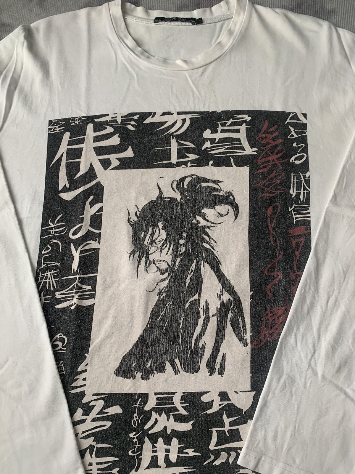 Japanese Brand × Vintage Vintage Vagabond Musashi Longsleeve Anime Tshirt Size US XL / EU 56 / 4 - 1 Thumbnail