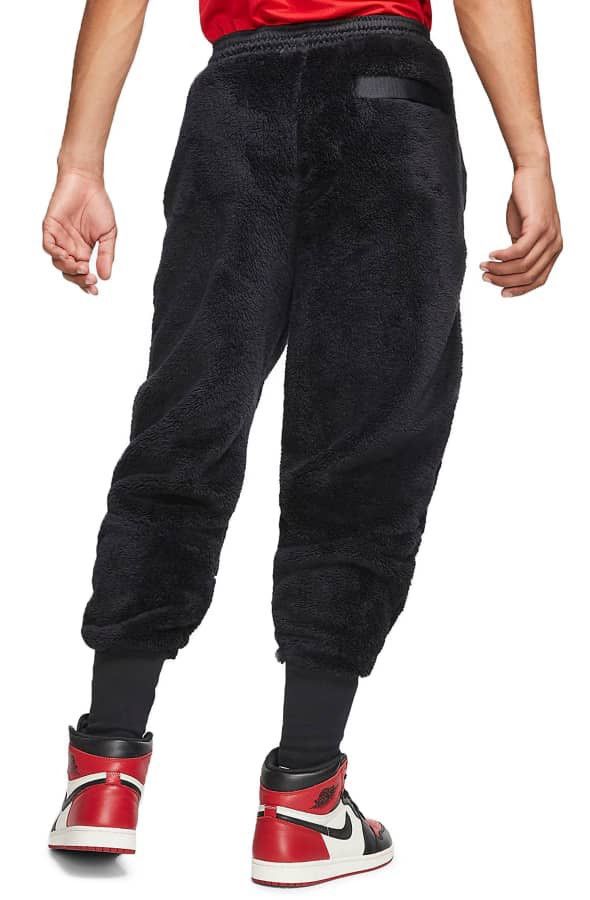 Jordan Brand × Nike JORDAN MJ WINGS SHERPA SOLID JOGGERS (WAIST 30-36) CJ7781 Size US 36 / EU 52 - 2 Thumbnail