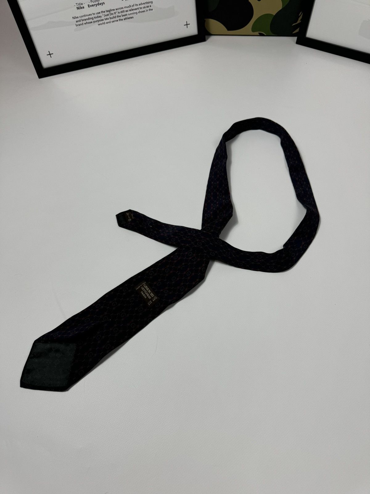 Givenchy Givenchy Gentleman Paris monogram tie Size ONE SIZE - 1 Thumbnail