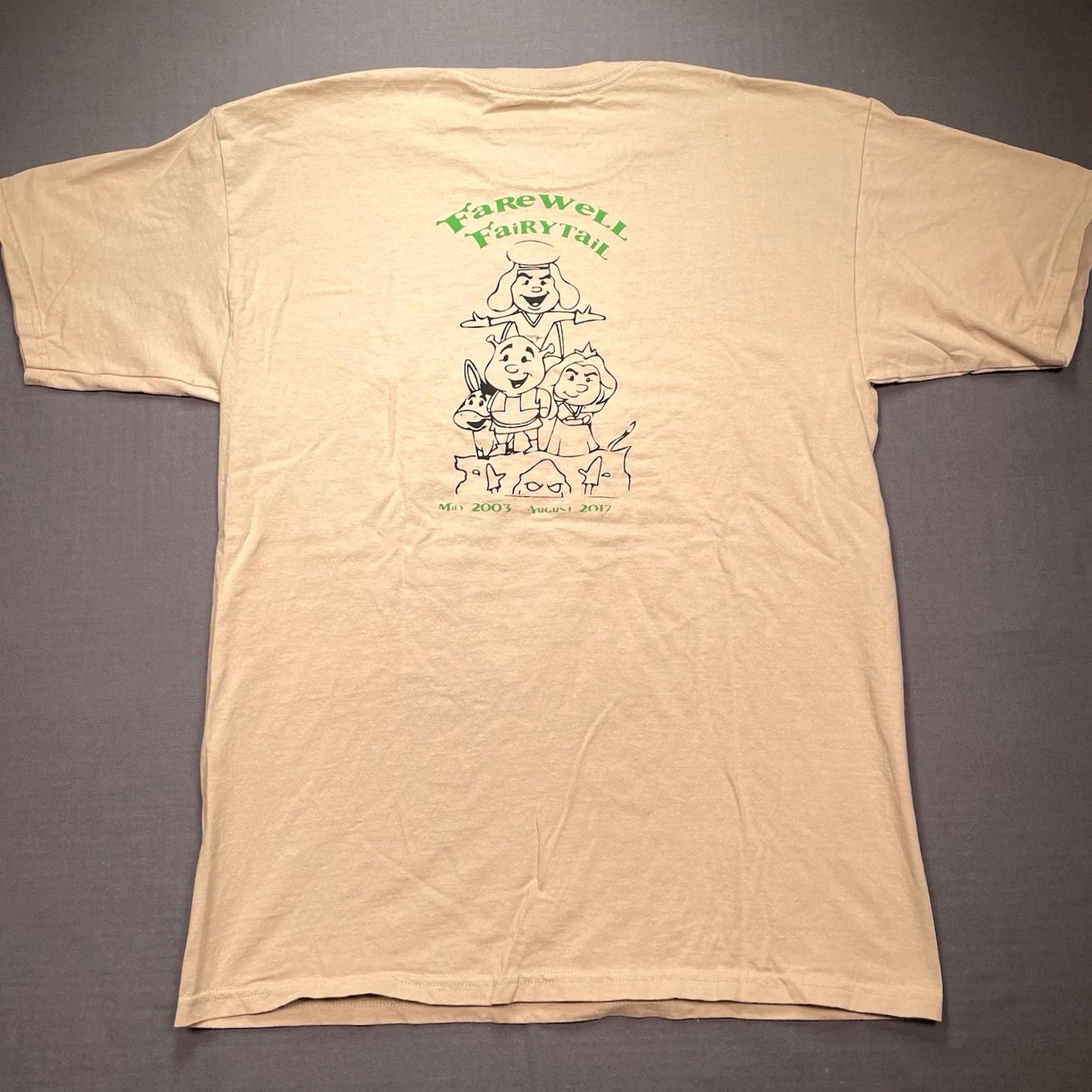 Vintage Shrek Shirt Men L Universal Studios Hollywood Tee Crew Cast Beige Large T-Shirt Size US L / EU 52-54 / 3 - 5 Thumbnail
