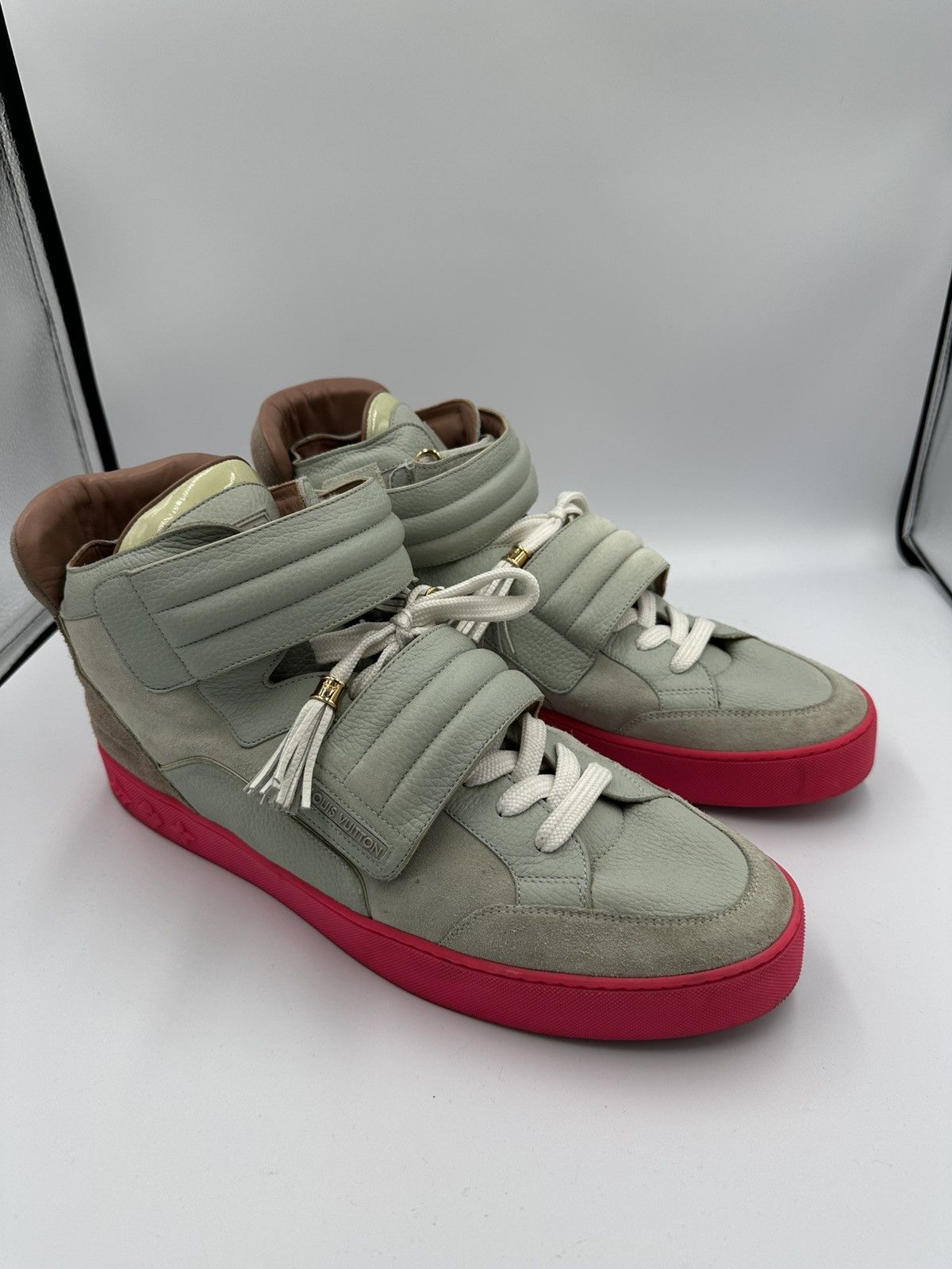 Kanye West × Louis Vuitton Louis Vuitton Don x Kanye West Pink Jasper Size US 14 / EU 47 - 4 Thumbnail