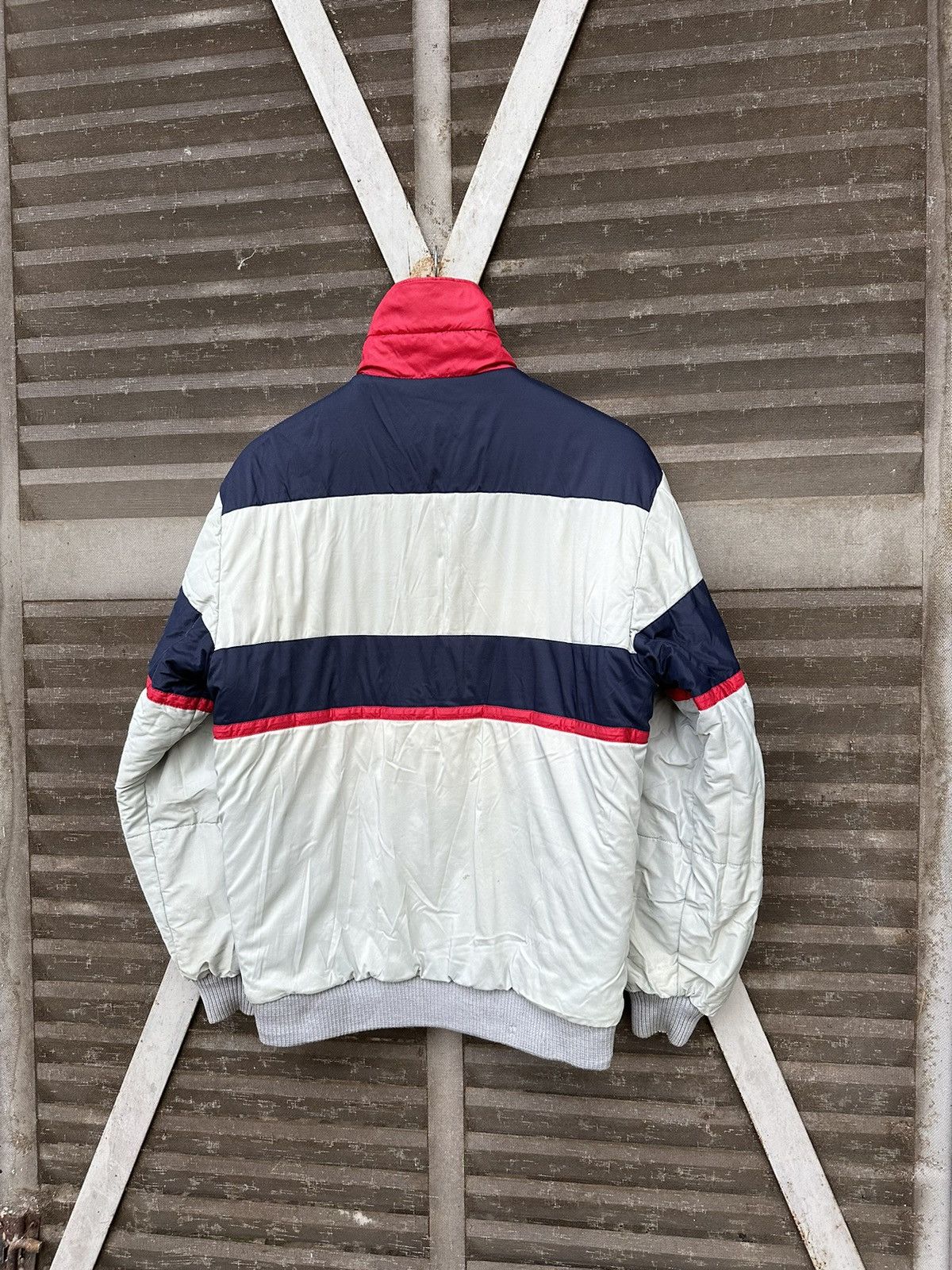 Ellesse 👹Vintage Ellesse Reversible Light Puffer Bomber Jacket Size US M / EU 48-50 / 2 - 8 Thumbnail
