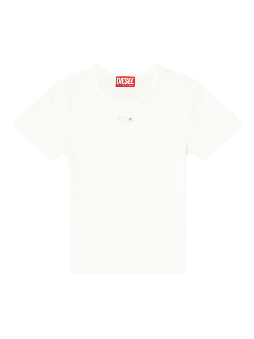 Diesel LOGO COTTON T-SHIRT Size M / US 6-8 / IT 42-44 - 1 Thumbnail