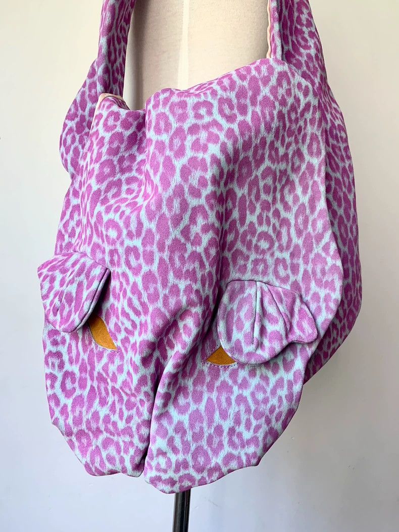 Vivienne Westwood Vivienne Westwood size os Purple leopard print tiger head b Size ONE SIZE - 2 Thumbnail