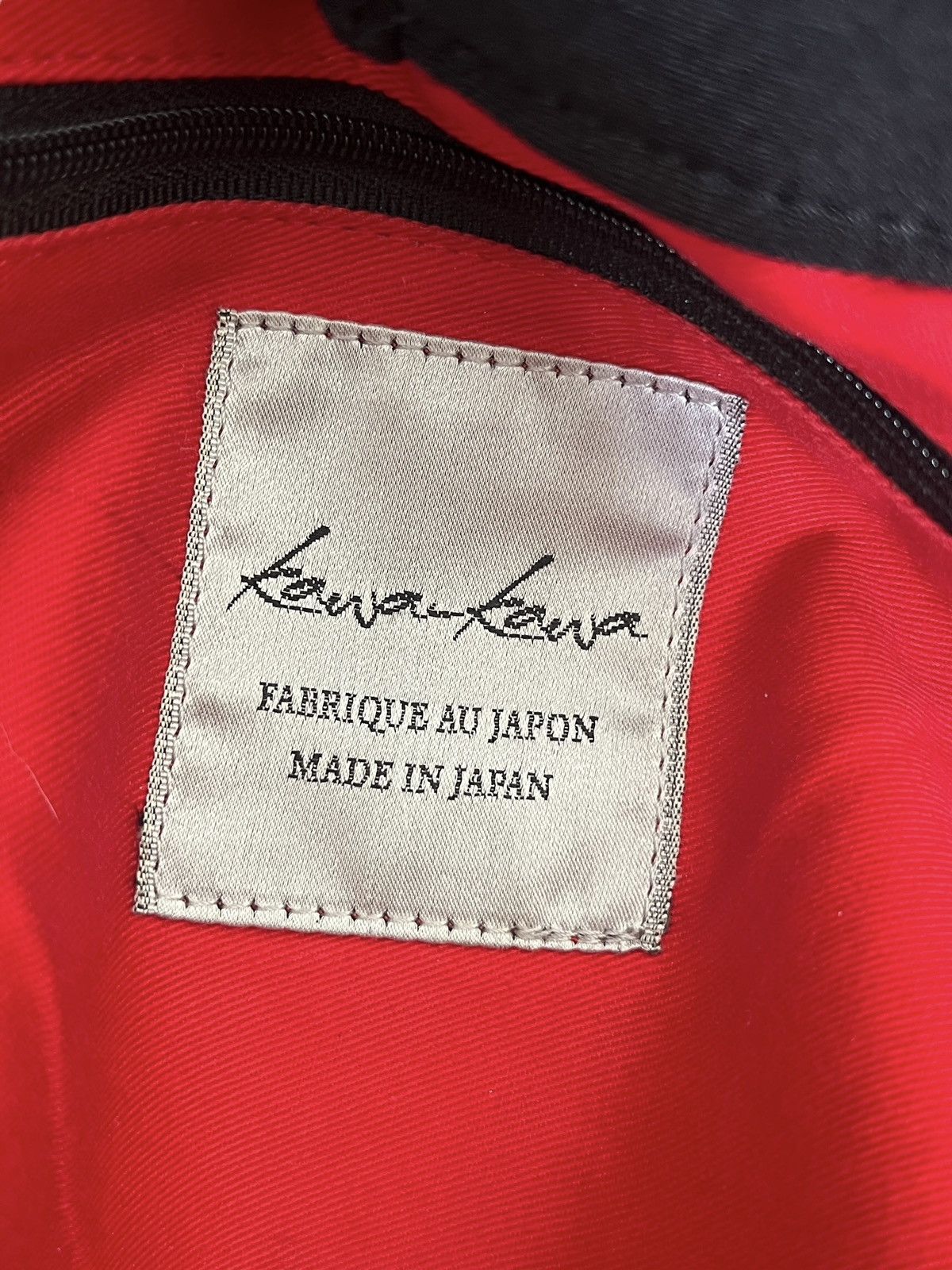 Yohji Yamamoto Yohji Yamamoto Kawa-Kawa Sponge + Leather Bag Size ONE SIZE - 10 Thumbnail
