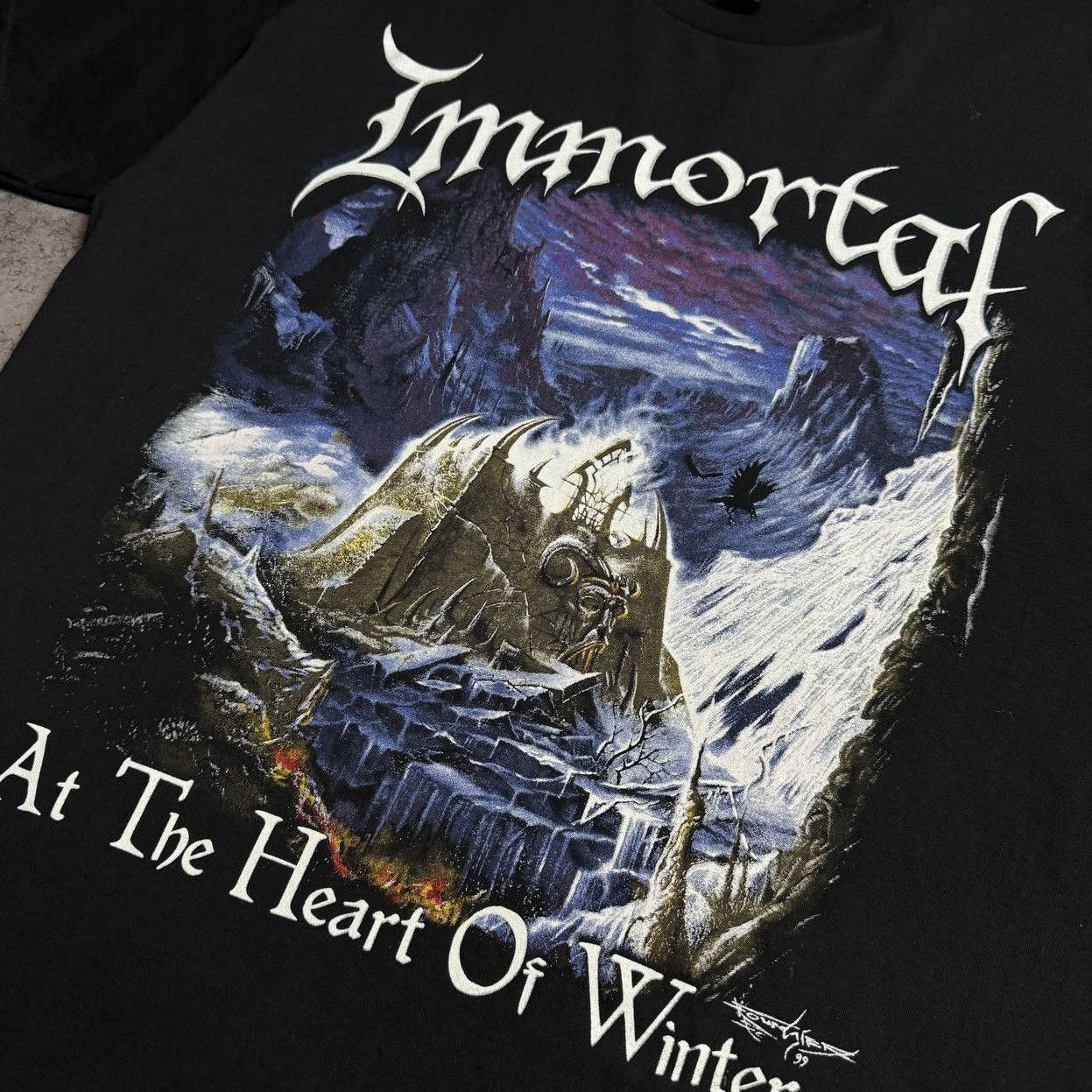 Band Tees Rare Immortal T Shirt Size US L / EU 52-54 / 3 - 3 Thumbnail