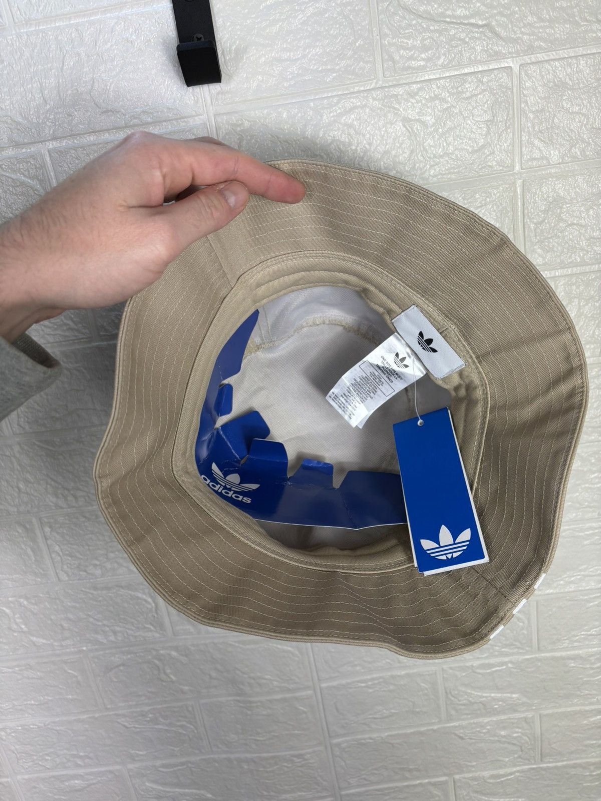 Adidas Adidas X Oasis 25 Originals Beige Bucket Hat Size OS Size ONE SIZE - 8 Thumbnail