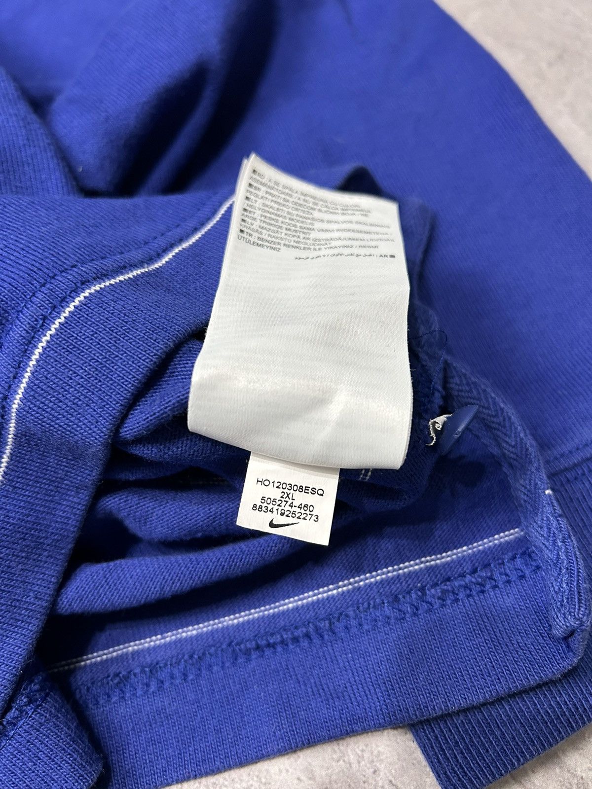 Nike × Nike ACG Vintage Nike Inter Rerby Longsleeve Streetwear Size US XL / EU 56 / 4 - 15 Thumbnail