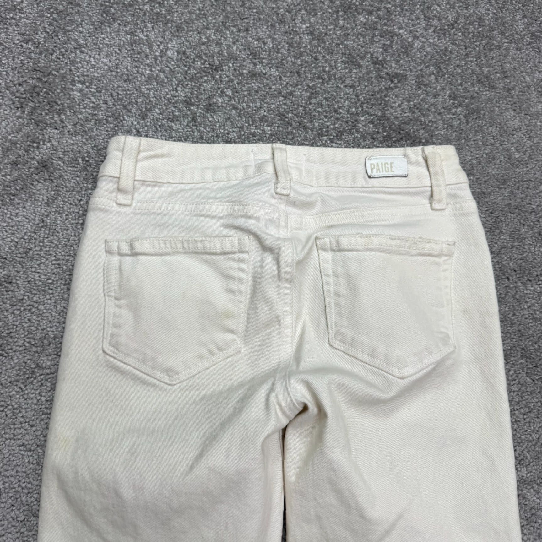 Paige Paige Verdugo Jeans Womens 24 Denim Skinny Slim Low Rise White 5-Pocket City Streetwear Modern Jeans Size 42" / US 20 - 5 Thumbnail