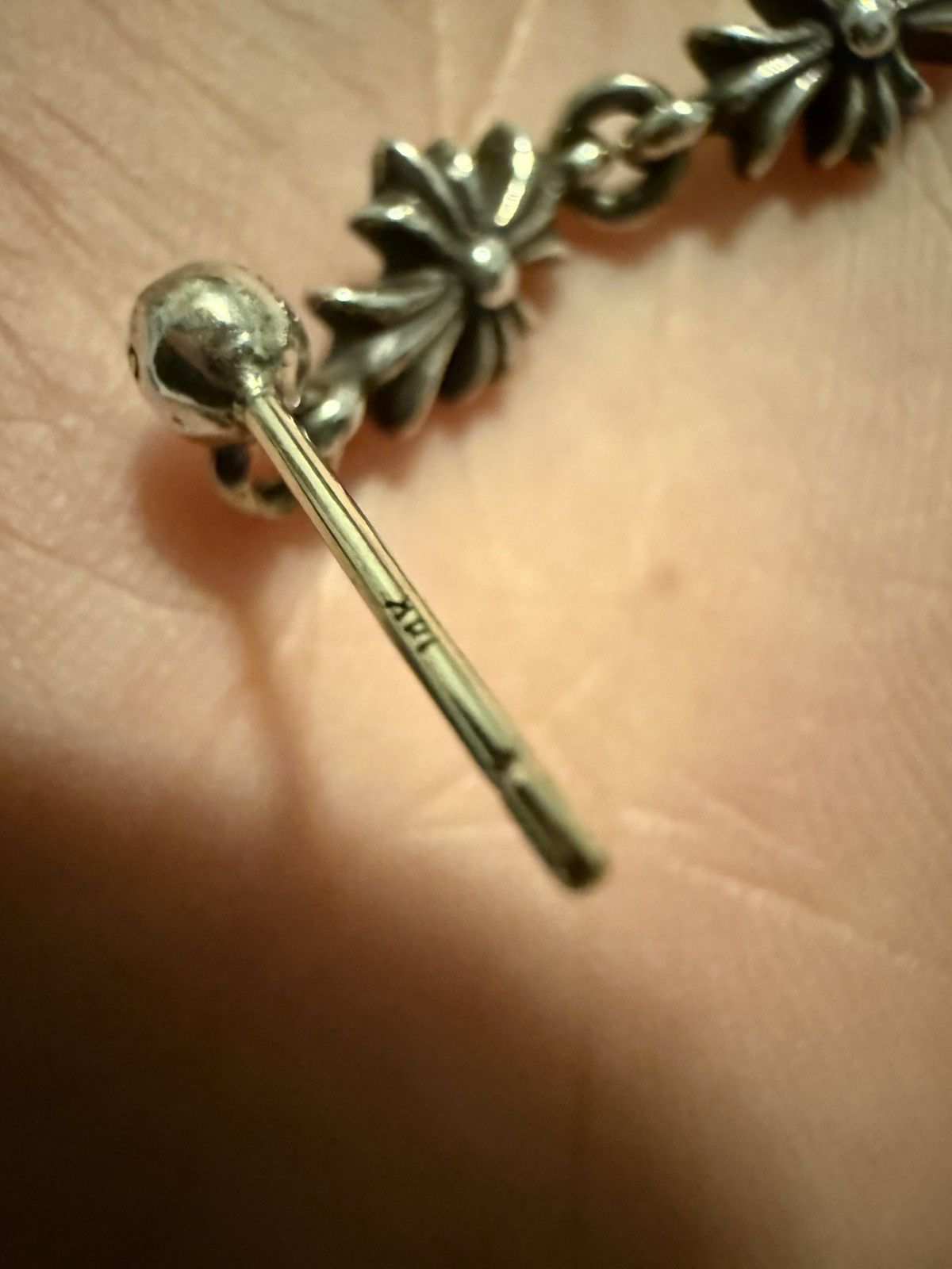 Chrome Hearts Chrome Hearts Triple Cross Drop Earrings Size ONE SIZE - 7 Thumbnail