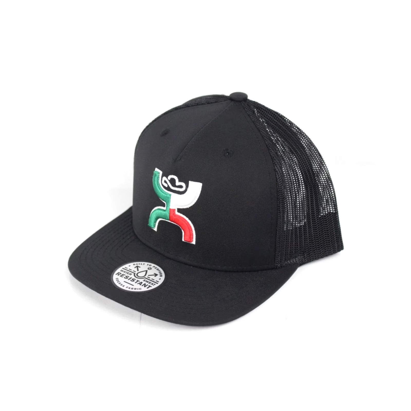 Vintage Hooey Mens Hat Mexico Boquillas Embroidered Logo Water Resistant Black 1909T Size ONE SIZE - 5 Thumbnail