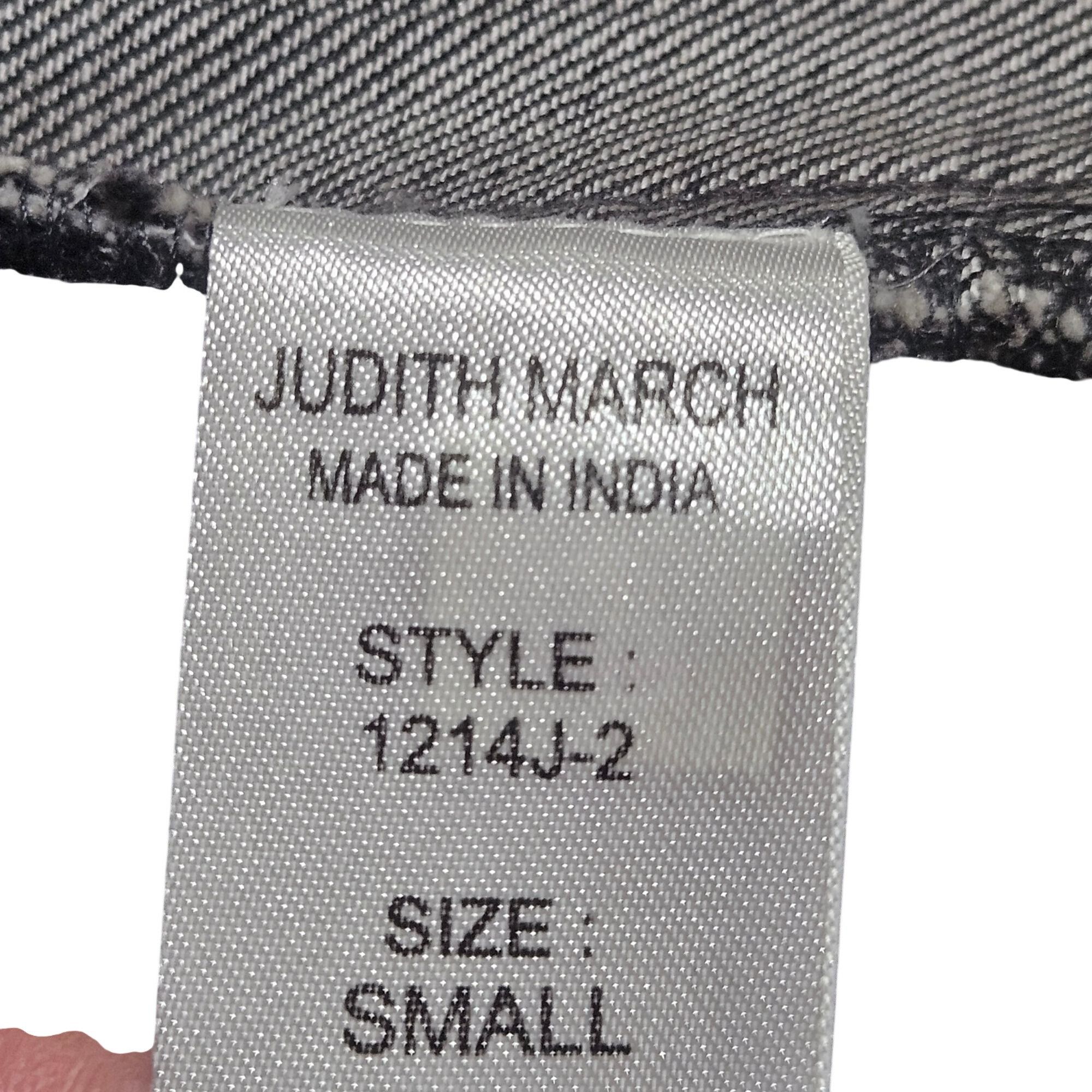 Other EUC Judith March Women Denim Jacket S Frayed Hem Boho Multic Size S / US 4 / IT 40 - 12 Thumbnail