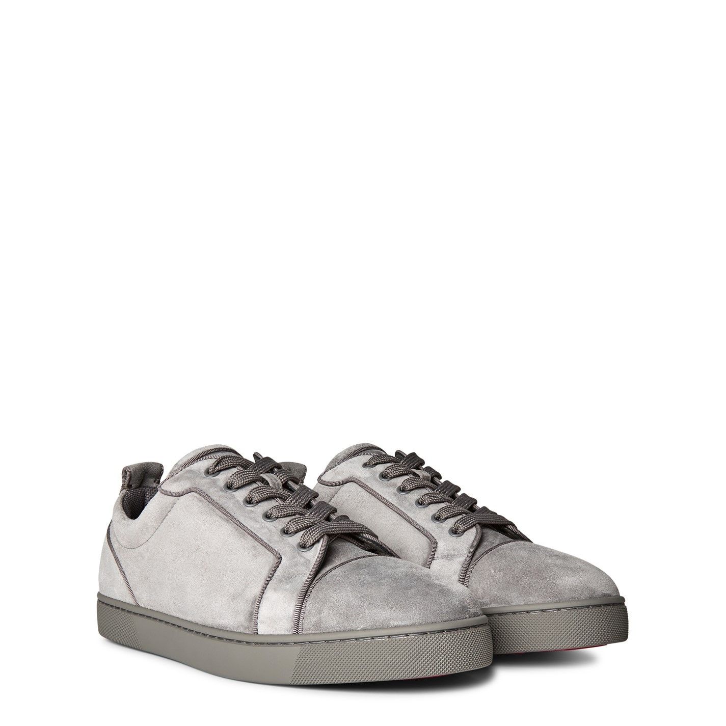 Christian Louboutin Men'S Louis Orlato Leather Trainers Size US 10 / EU 43 - 4 Thumbnail