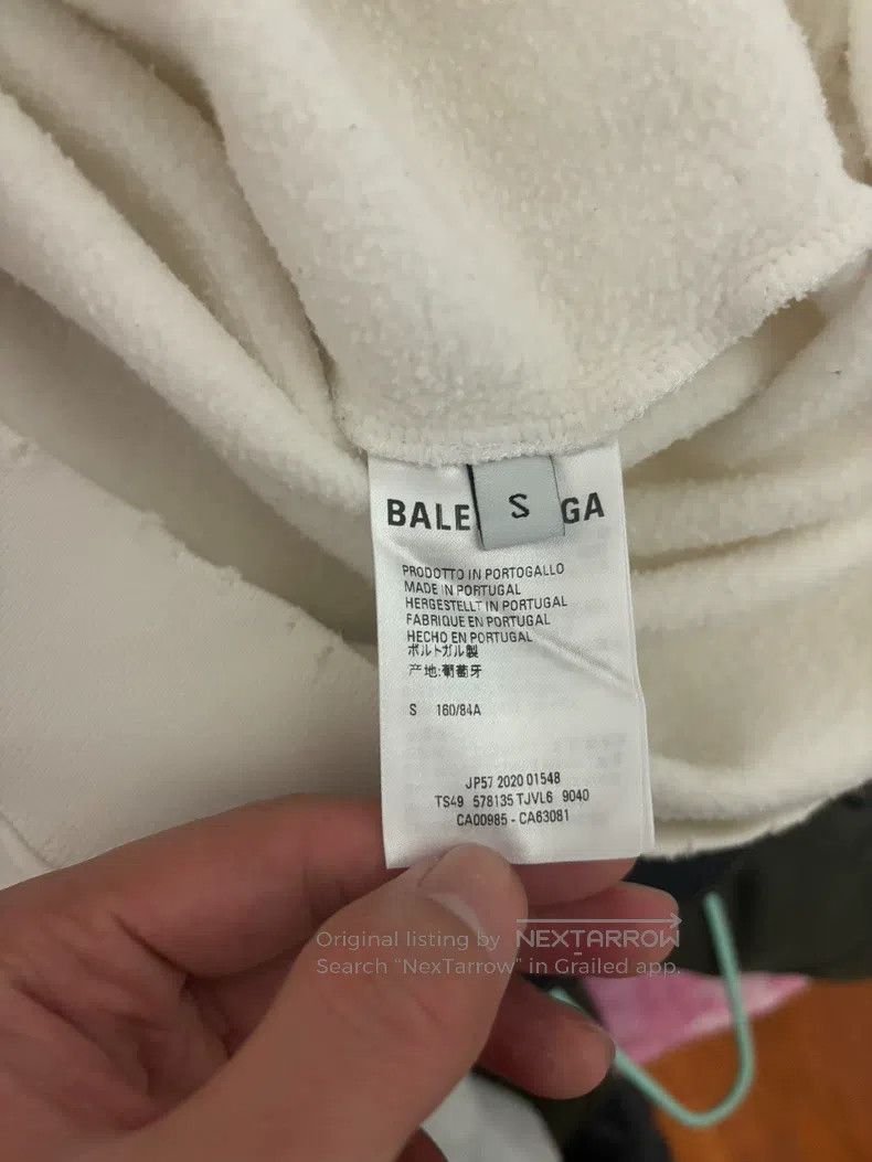 Balenciaga Balenciaga Letter heart print pullover hooded sweatshirt Size S / US 4 / IT 40 - 3 Thumbnail