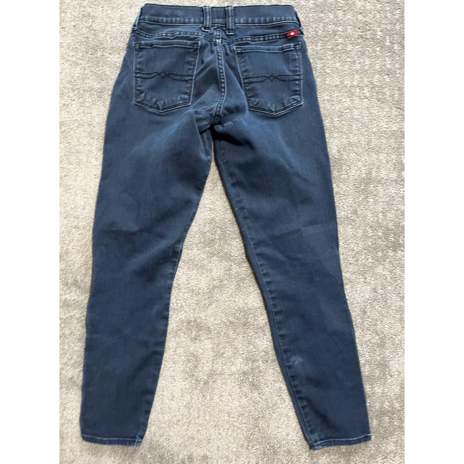Lucky Brand Lucky Brand Jeans Skinny Womens 2 26 Blue Dark 29 Inseam Regular Size 2 Inseam 29 Denim Button Pocket Coin Vintage No Size 26" / US 2 / IT 38 - 3 Thumbnail