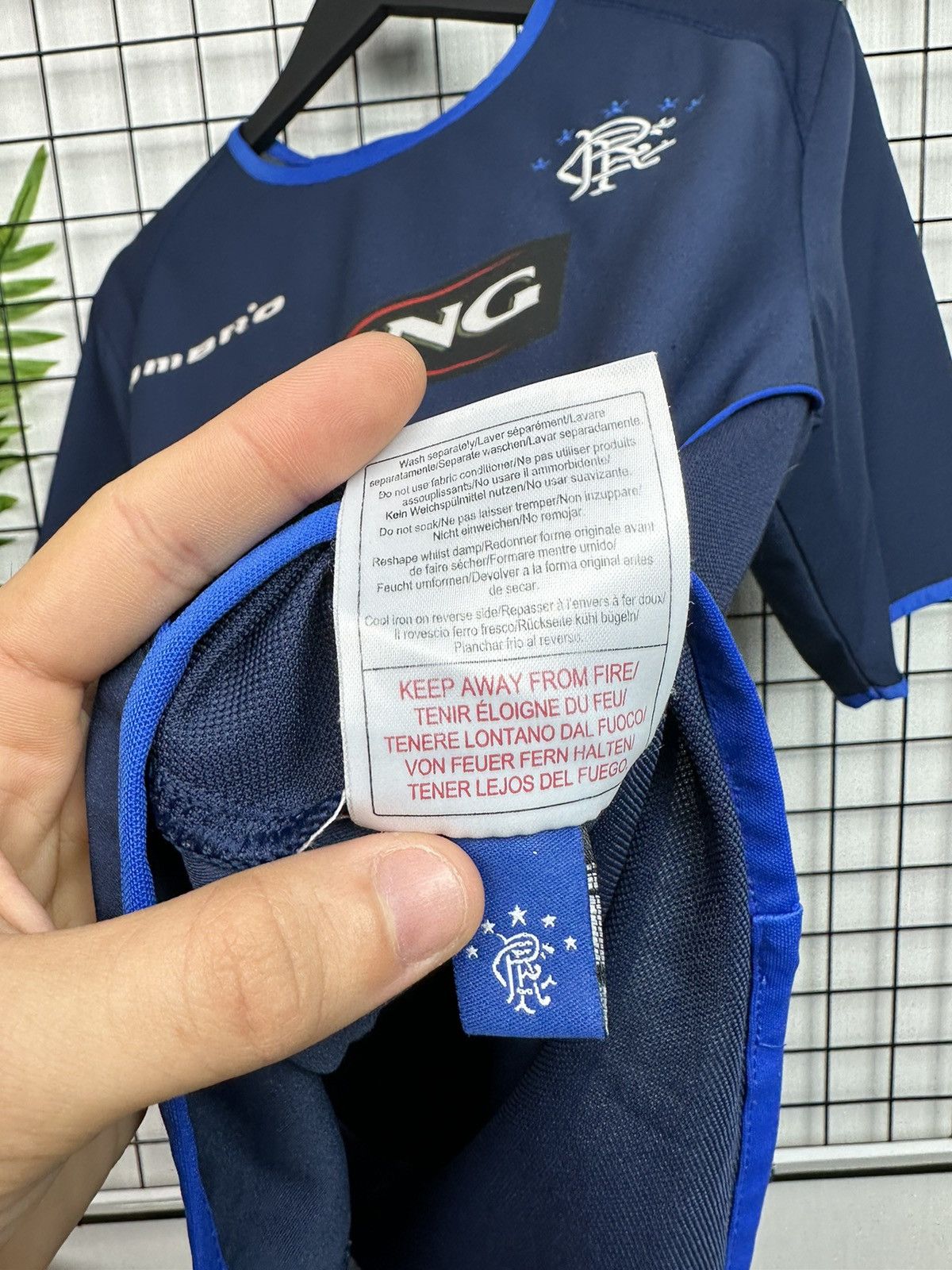 Umbro × Vintage Glasgow Rangers vintage 00’s training jersey Umbro Men Navy Size US M / EU 48-50 / 2 - 10 Thumbnail