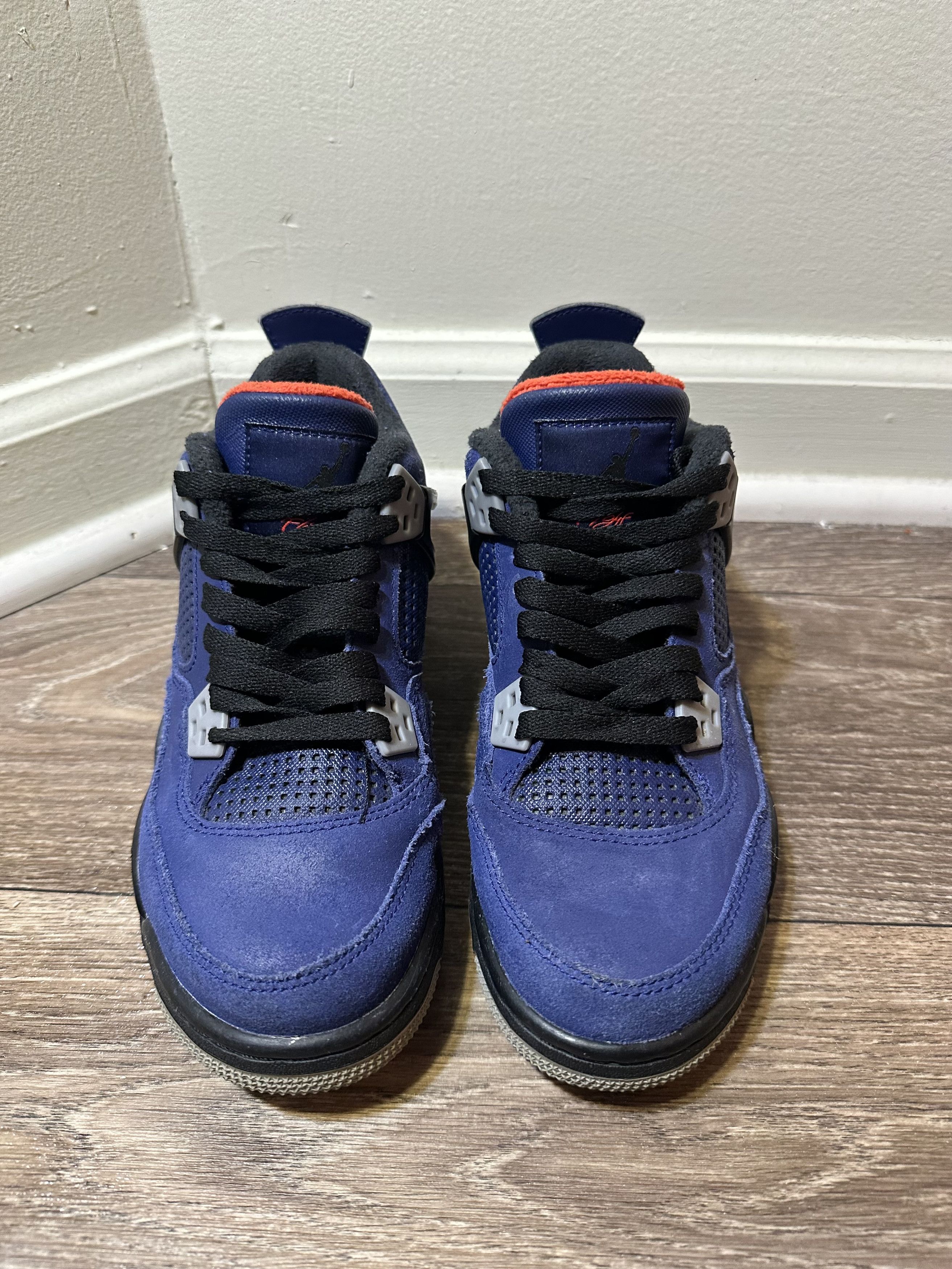 Jordan Brand Nike Air Jordan 4 Retro Winterized Blue GS CQ9745-401 5y Size US 5 / EU 37 - 3 Thumbnail