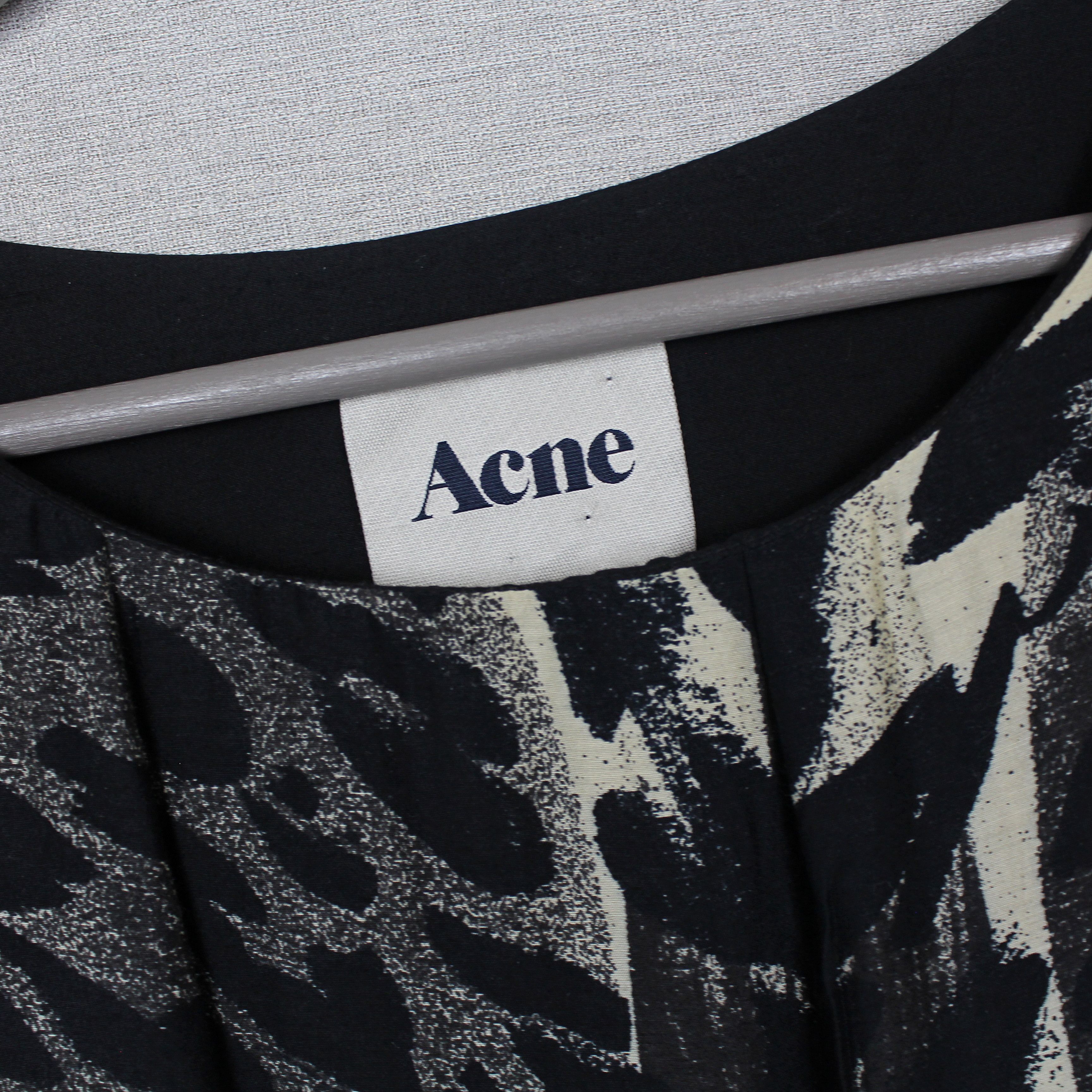 Acne Studios Acne Bagera Print DF AW/08 Dress Size 38 Size XS / US 0-2 / IT 36-38 - 9 Thumbnail