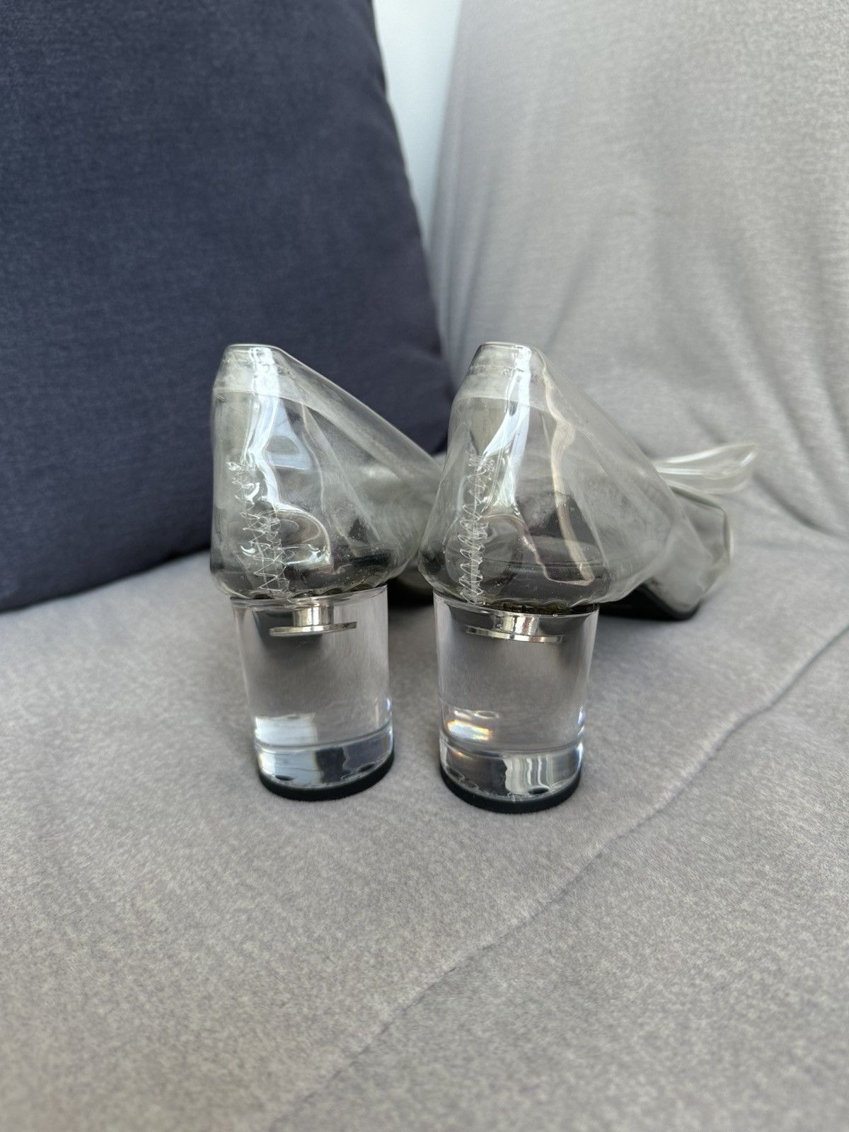 Comme des Garcons Comme Des Garcons Transparent Heels Size US 10.5 / IT 40.5 - 8 Thumbnail