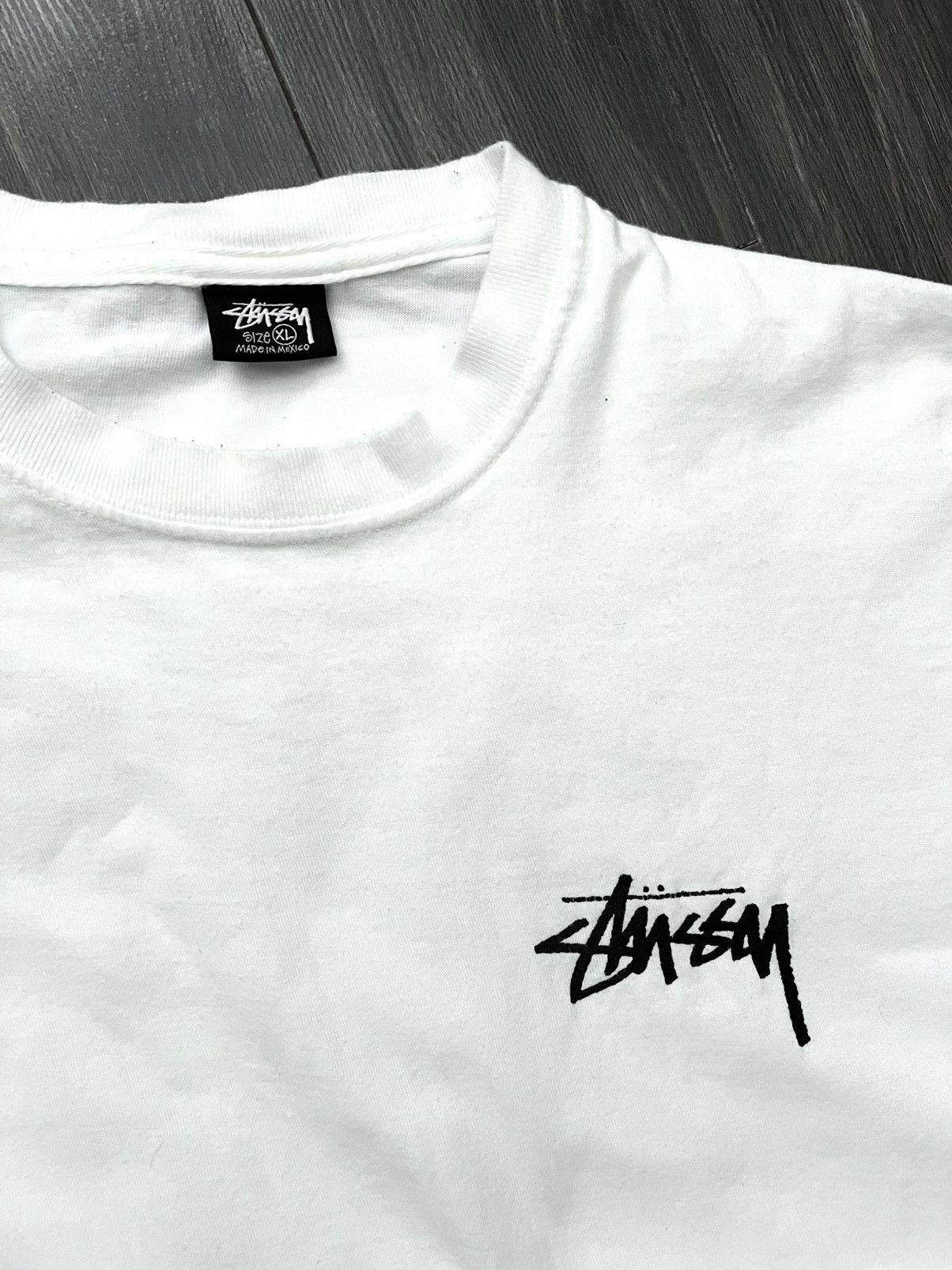 Stussy Stussy Fuzzy Dice Tee white XL Size US XL / EU 56 / 4 - 3 Thumbnail