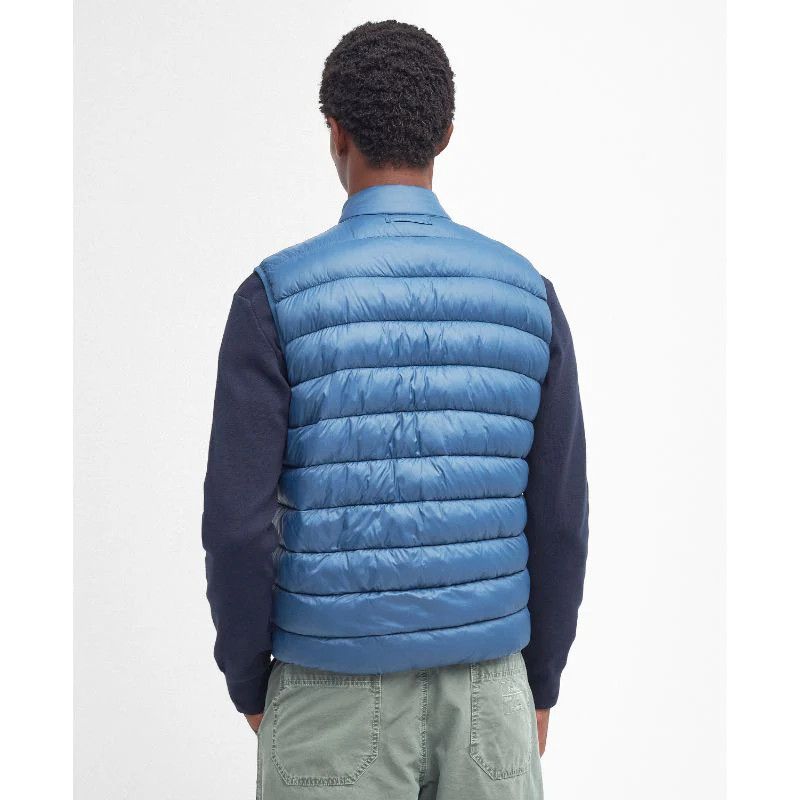 Barbour o1y1224 Logo Turtleneck Vest in Pestle Blue Size US S / EU 44-46 / 1 - 7 Thumbnail